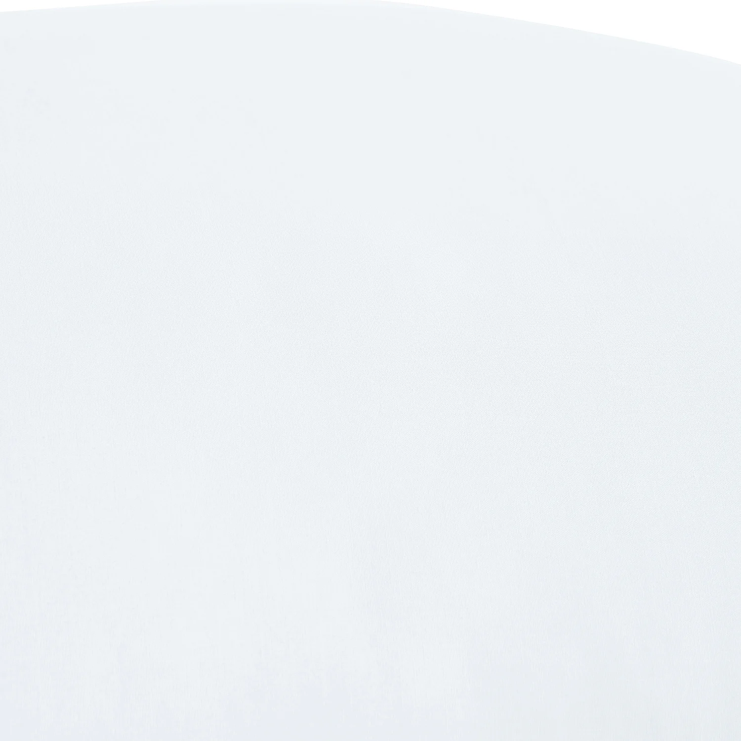 Taie d'oreiller en percale de coton - 50 x 70 cm - Blanc - 4