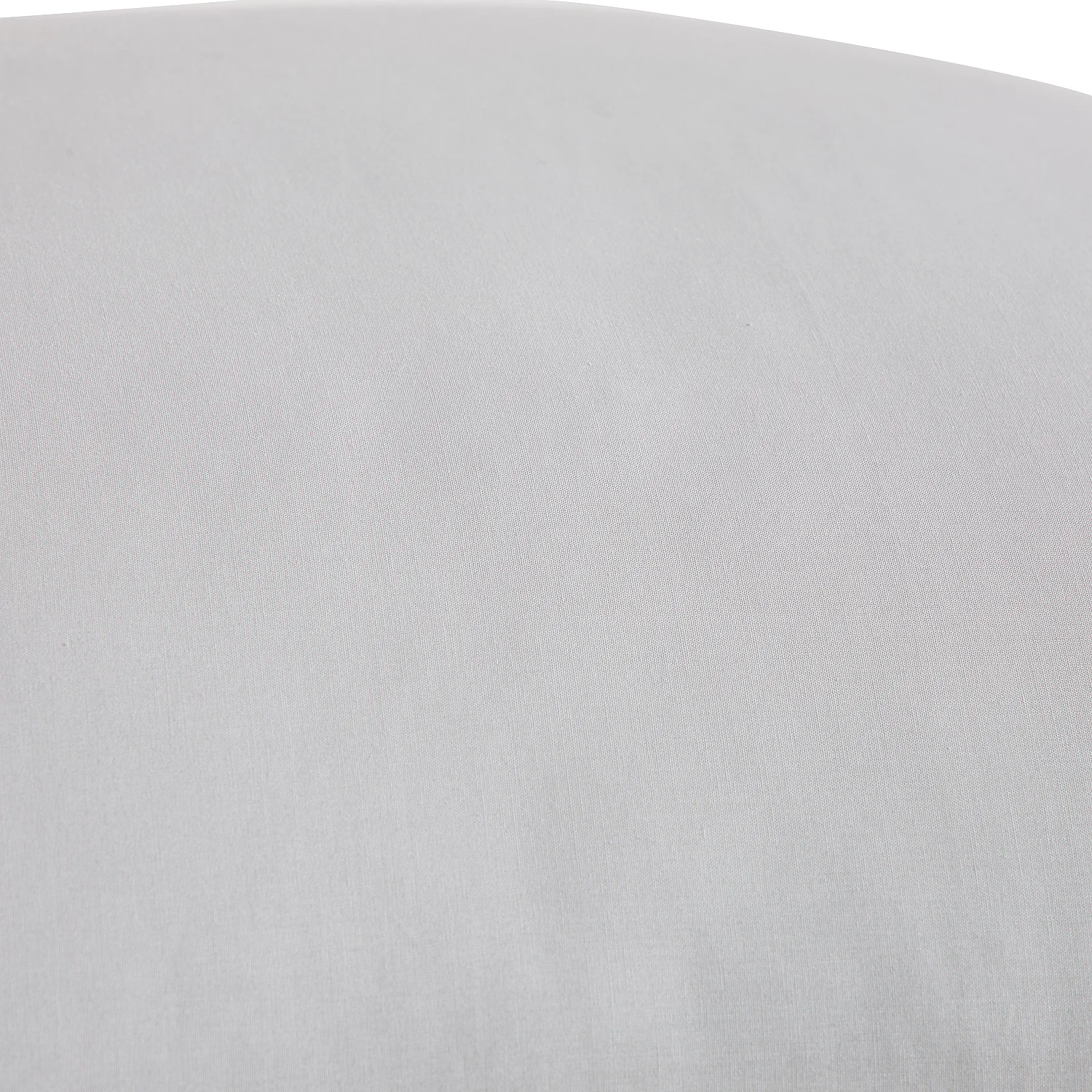 Taie d'oreiller en percale de coton - 50 x 70 cm - Gris perle - 5