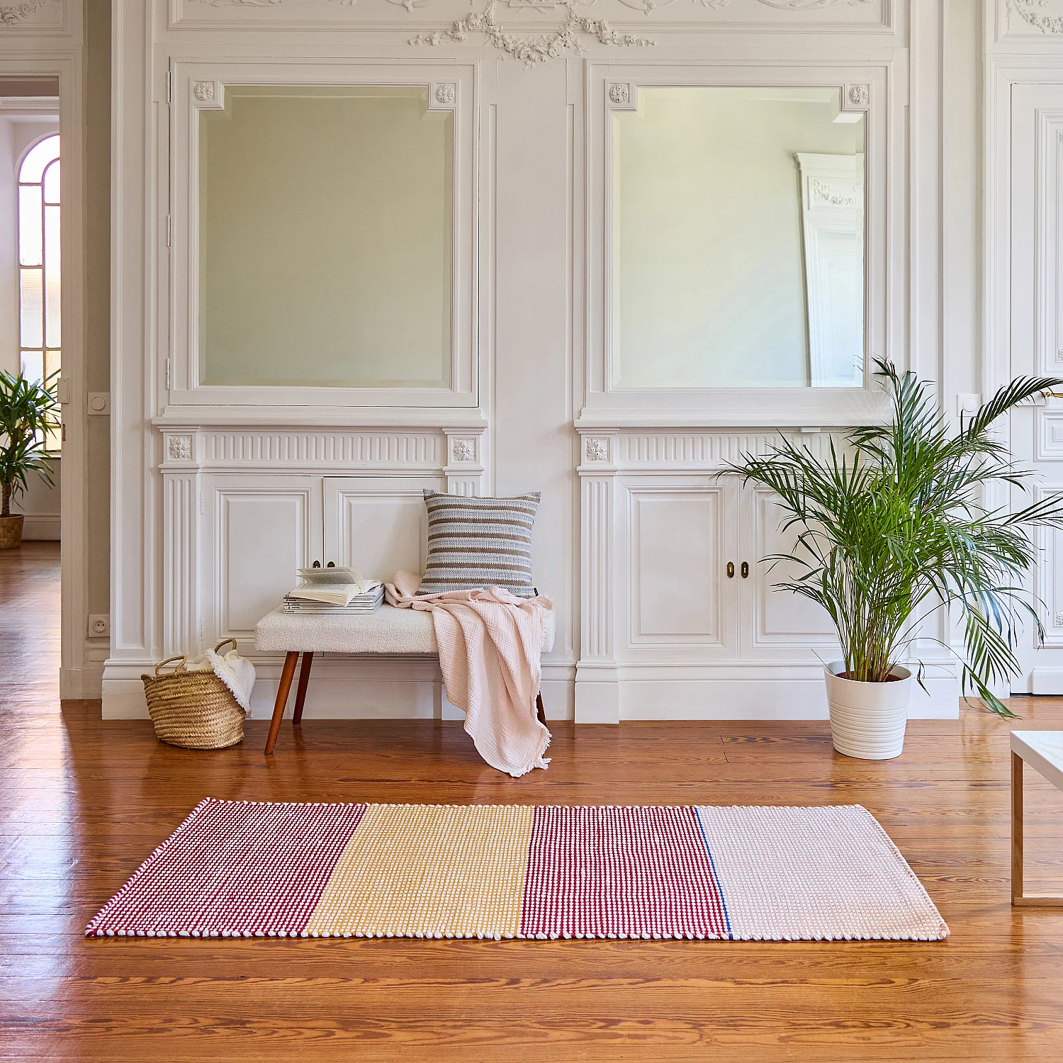 Tapis tissé - 75 x 180 cm - Jaune - Design by Floriane Jacques - 3