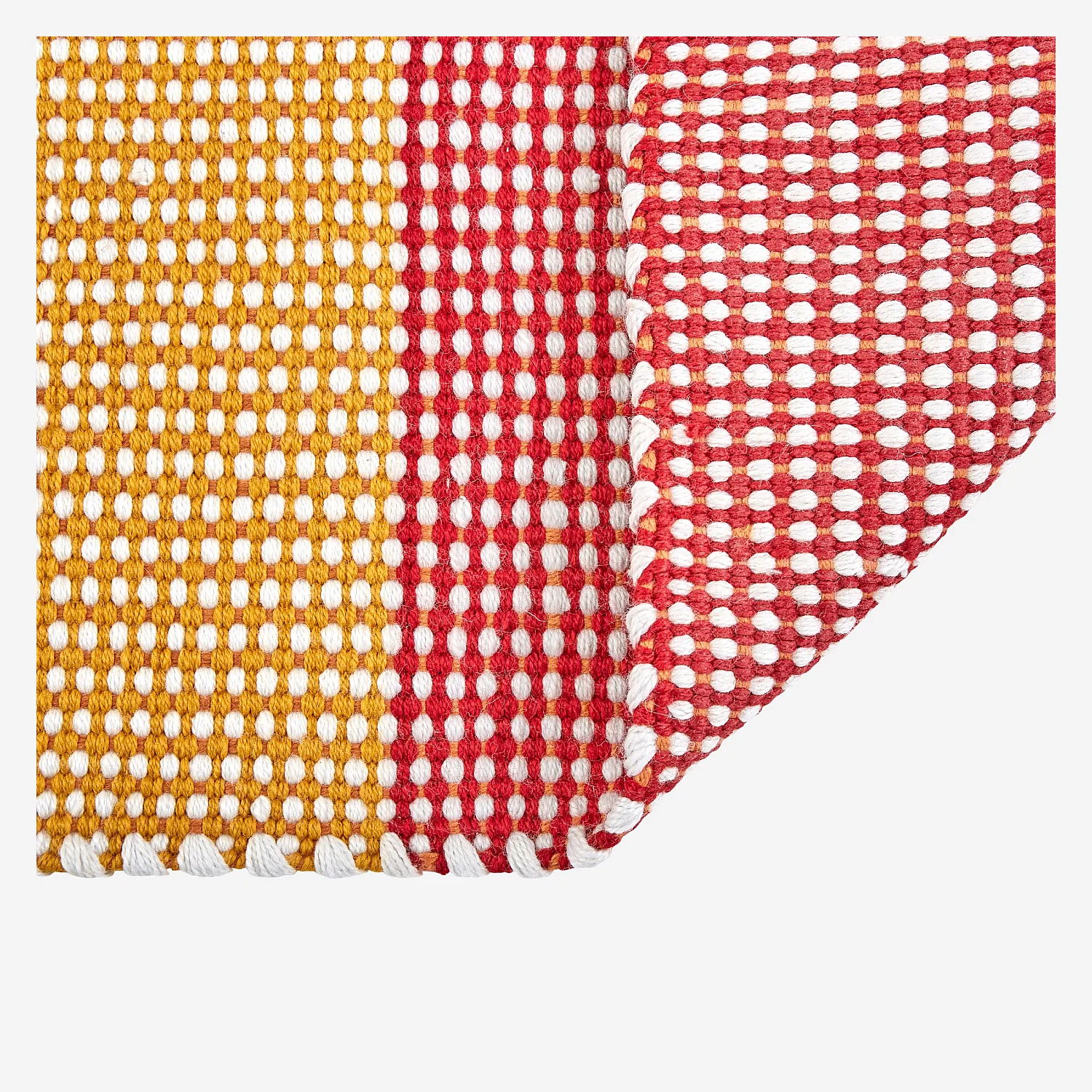 Tapis tissé - 75 x 180 cm - Jaune - Design by Floriane Jacques - 4