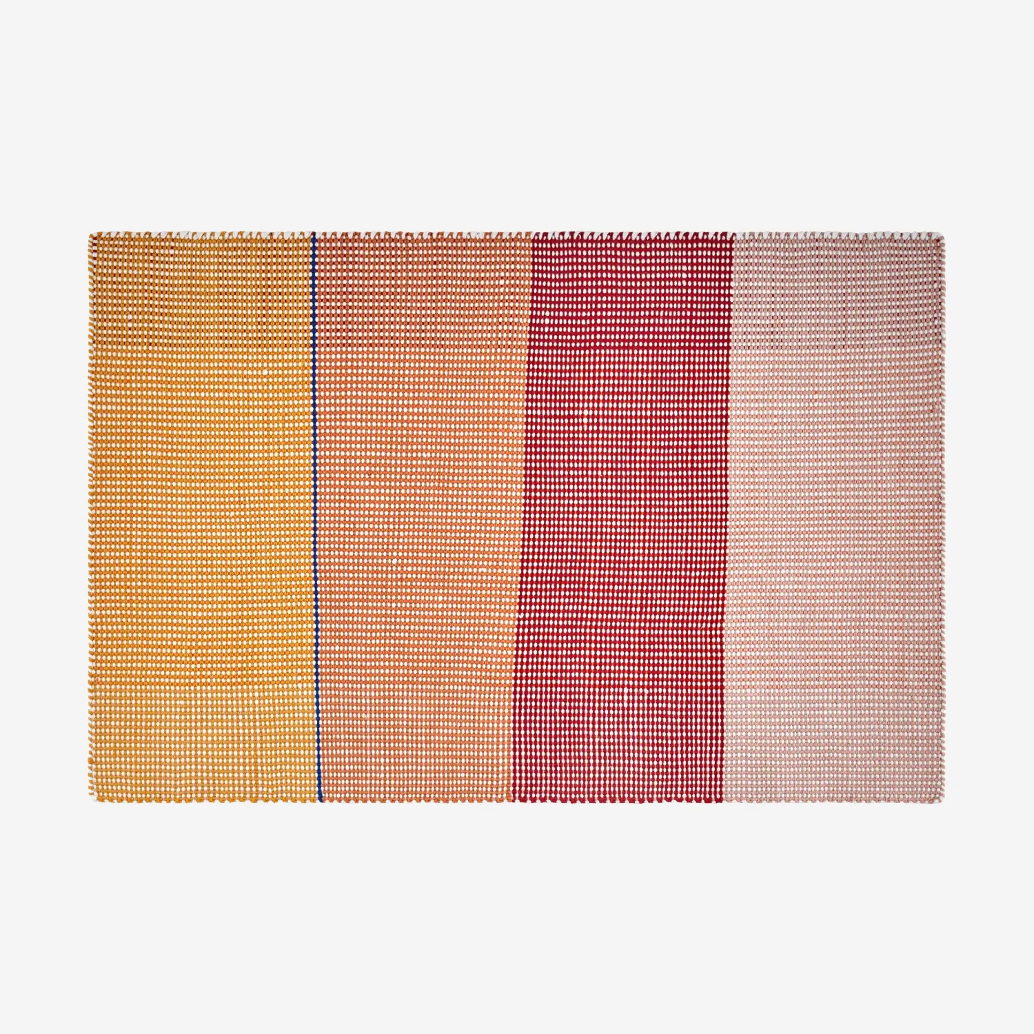 Tapis tissé - 120 x 180 cm - Jaune - Design by Floriane Jacques - 1