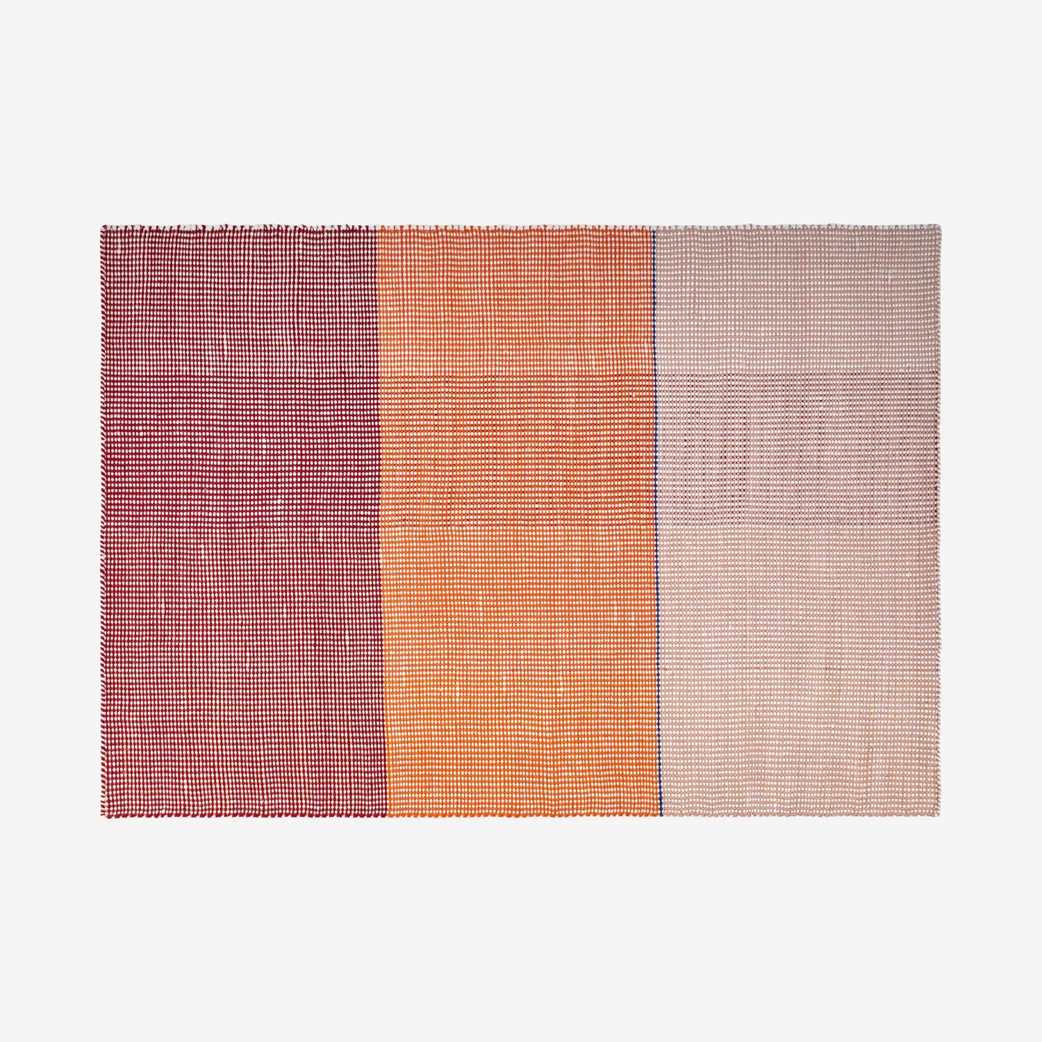 Tapis tissé - 170 x 240 cm - Orange - Design by Floriane Jacques - 1