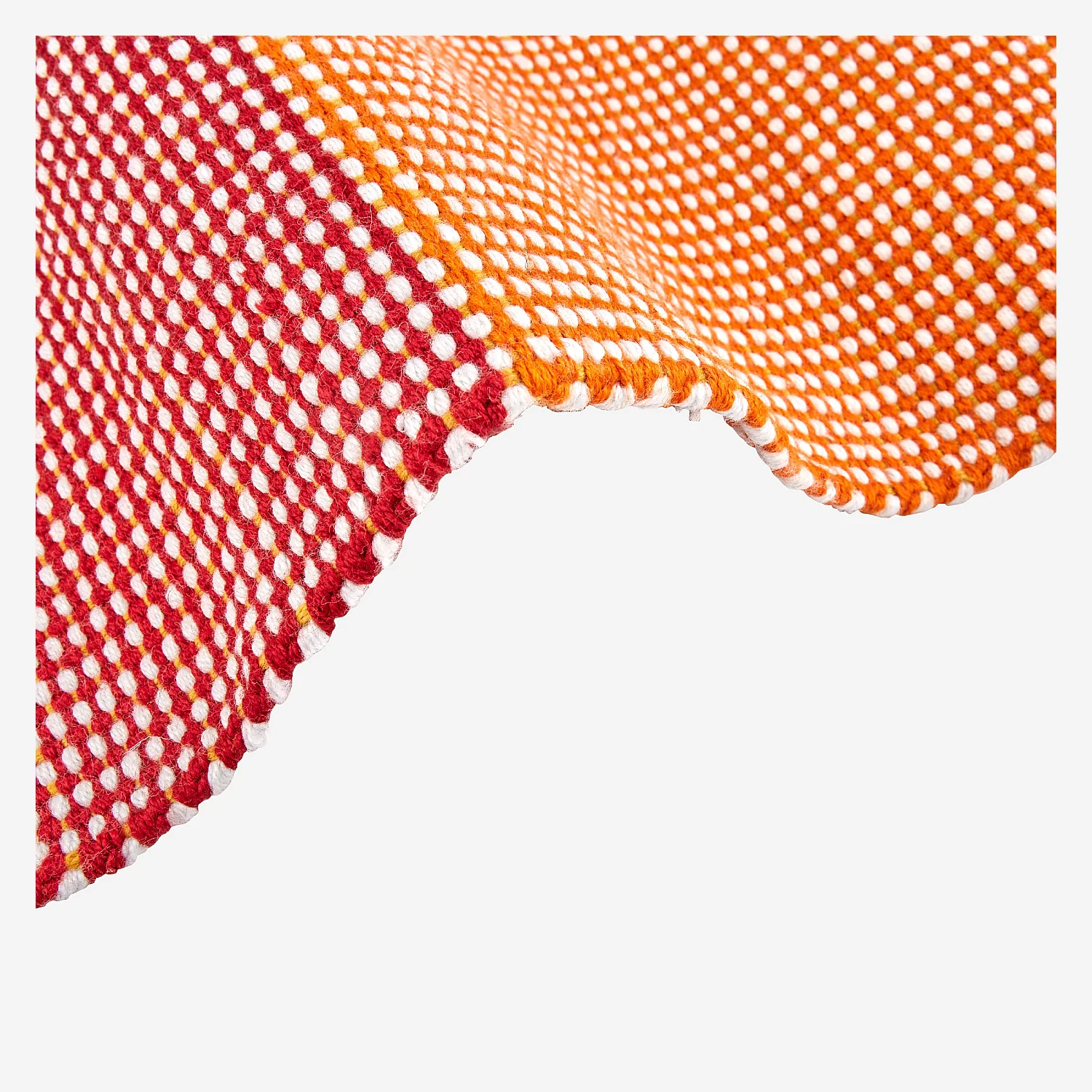 Tappeto tessuto - 170 x 240 cm - Arancione - Design di Floriane Jacques - 4