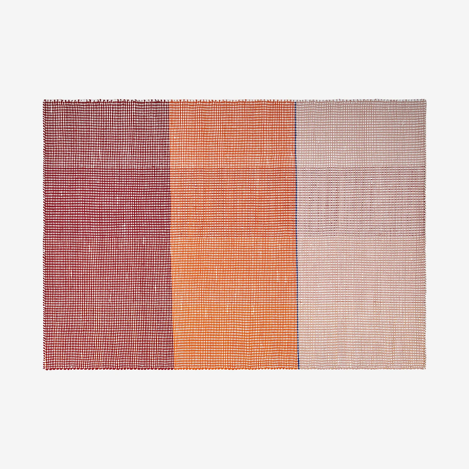 Tappeto tessuto - 170 x 240 cm - Arancione - Design di Floriane Jacques - 1