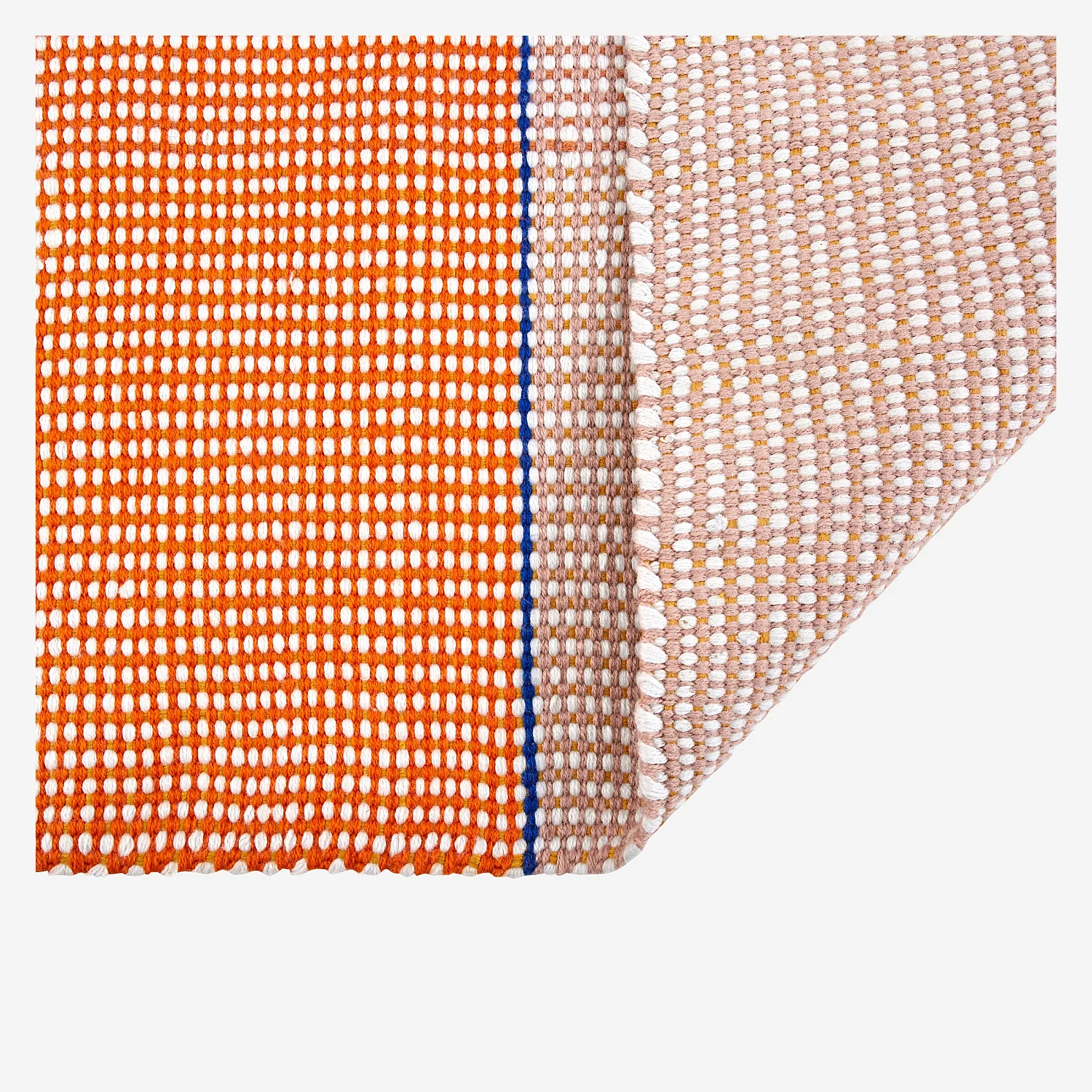 Tappeto tessuto - 170 x 240 cm - Arancione - Design di Floriane Jacques - 2