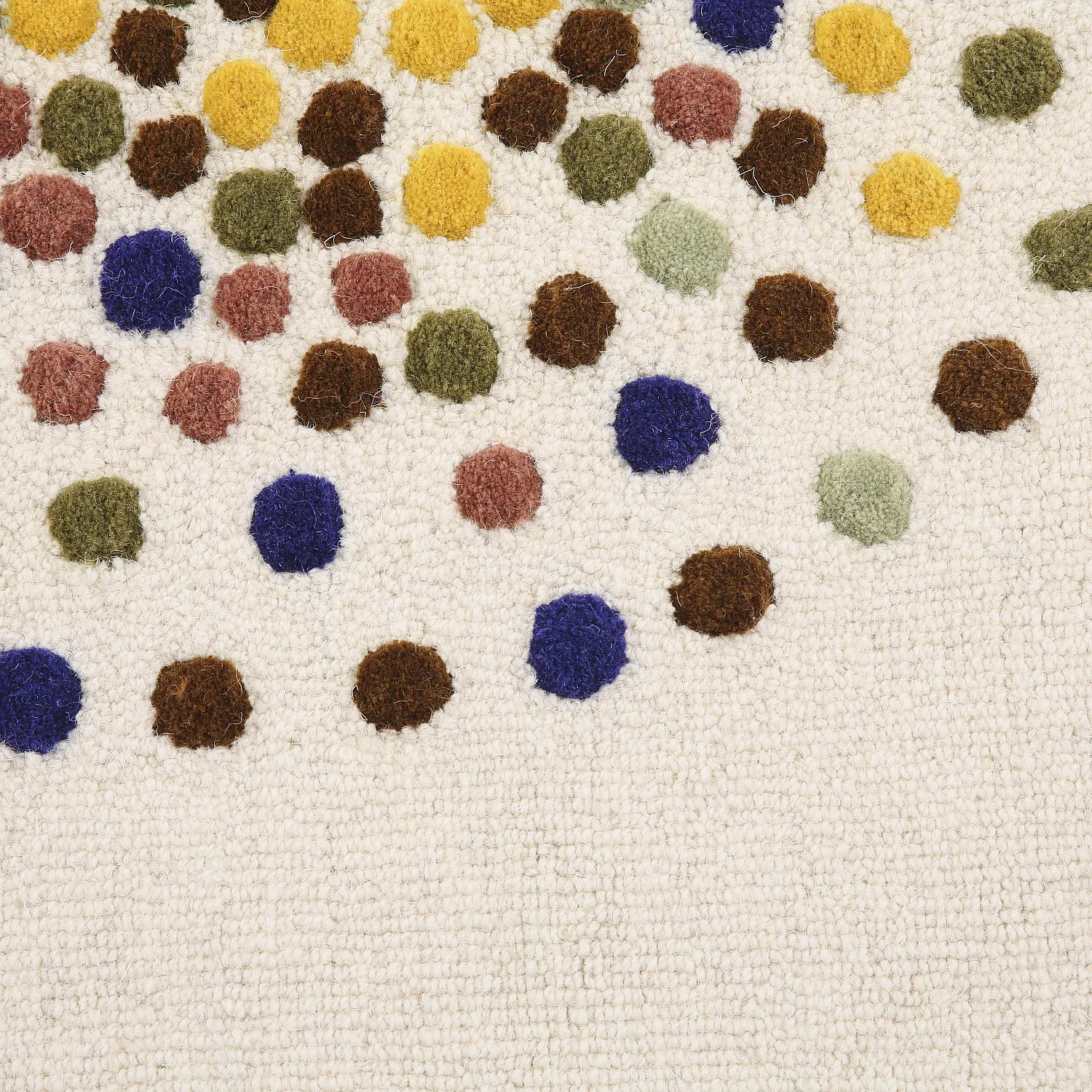 Tapis tufté en laine - 120 x 170 cm - Beige et multicolore - Design by Floriane Jacques - 3