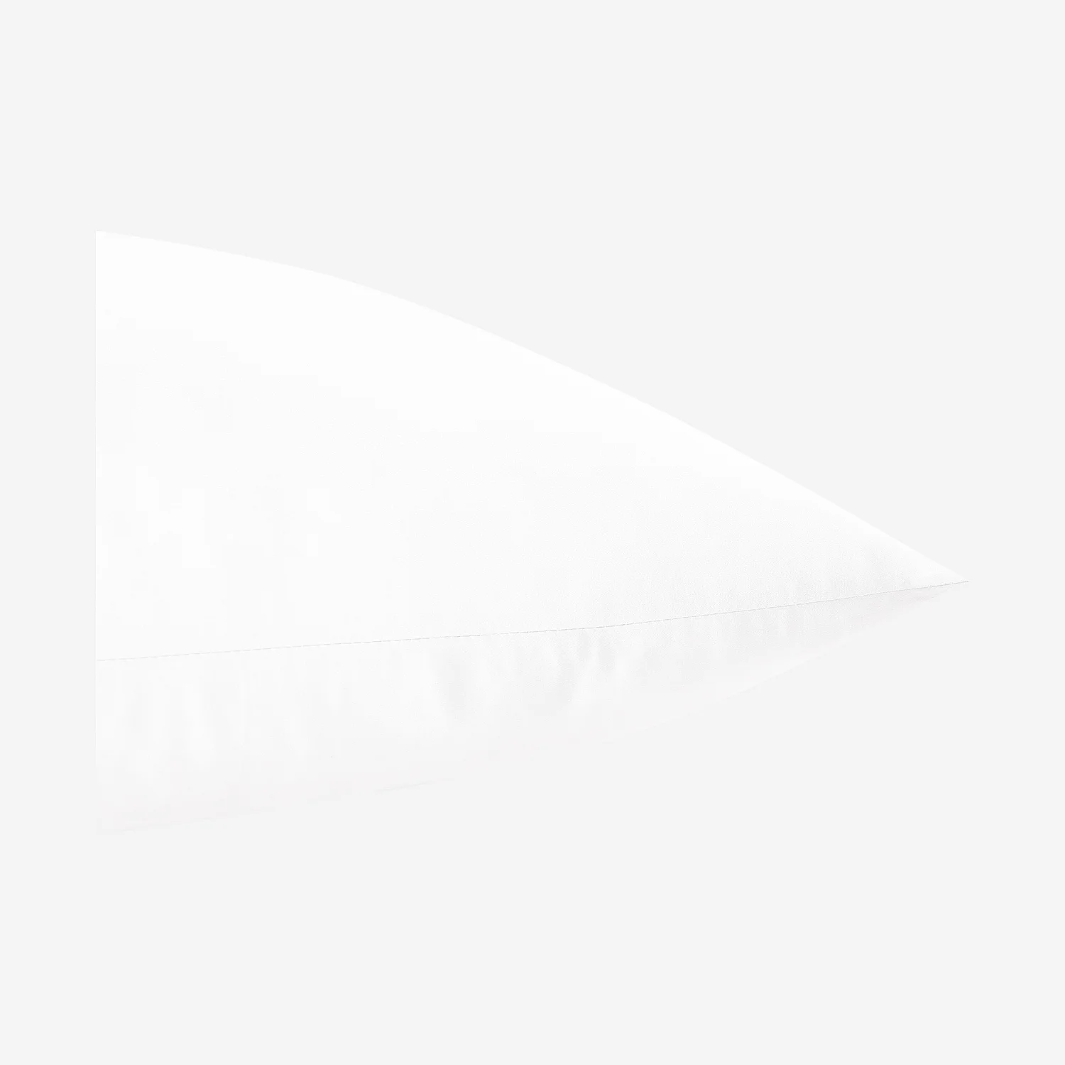 Taie d'oreiller en satin de coton - 65 x 65 cm - Blanc - 3