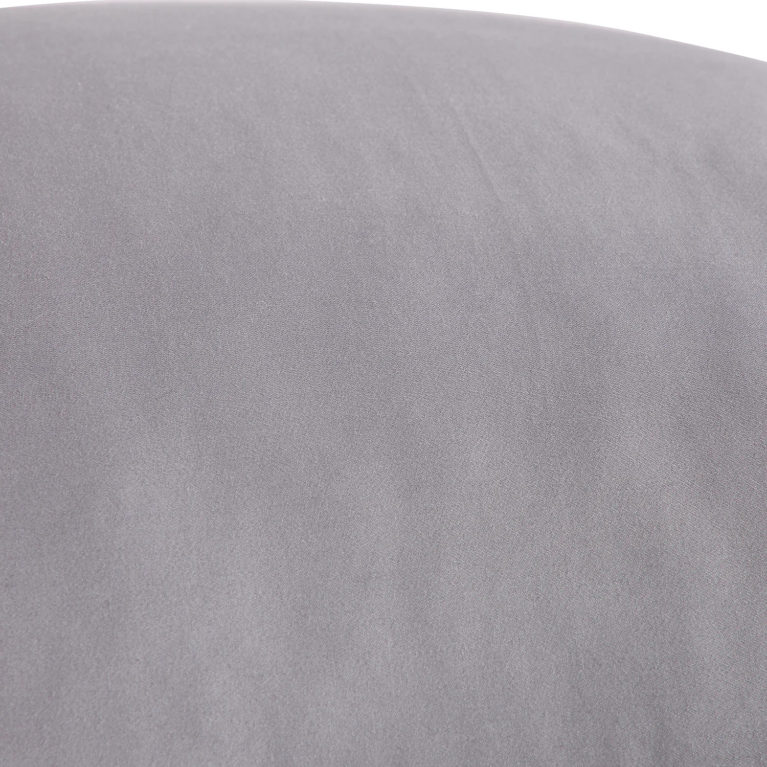 Taie d'oreiller en satin de coton - 65 x 65 cm - Gris argenté - 5