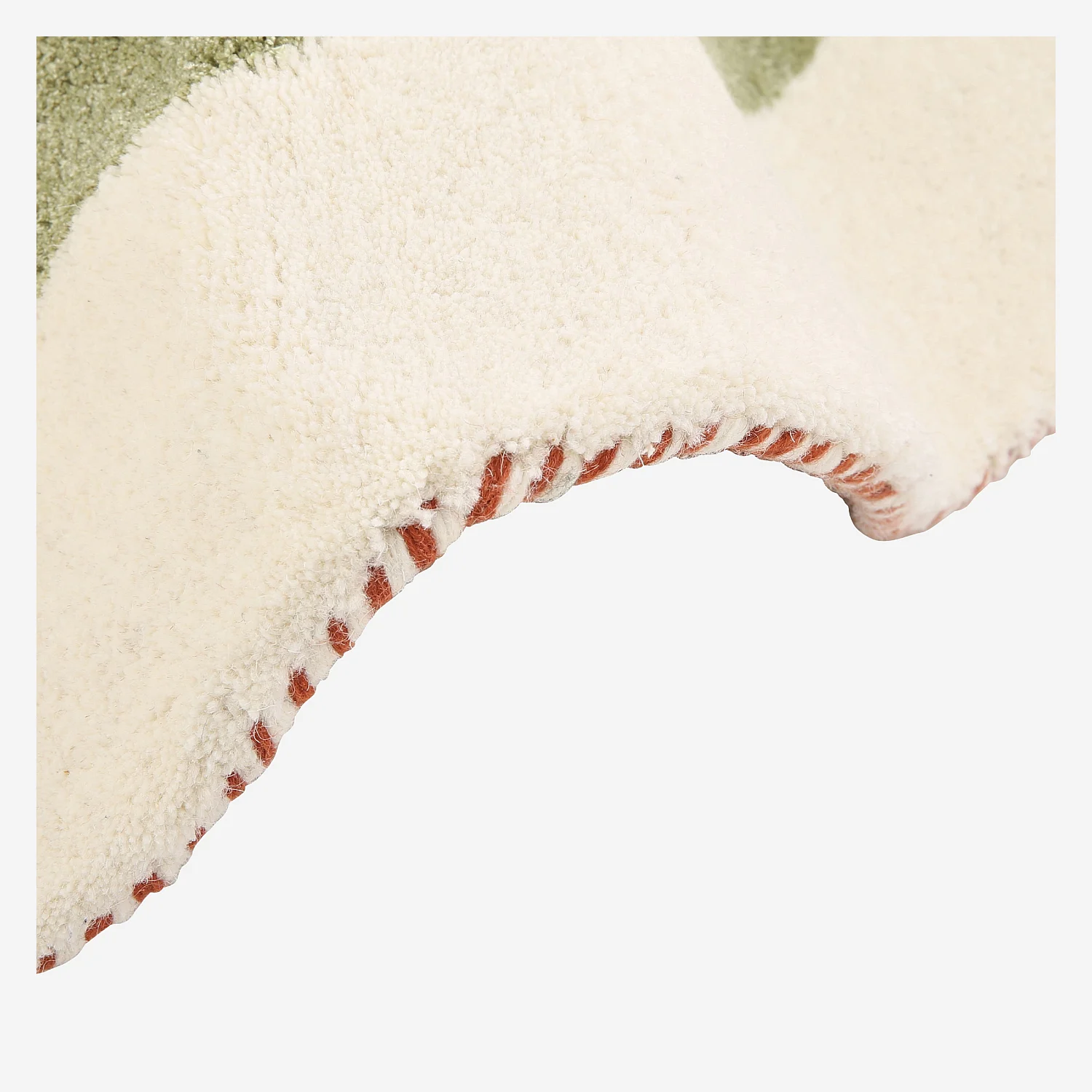 Alfombra redonda de lana con acabado tufté - 150 cm - Beige - Design by Floriane Jacques - 8