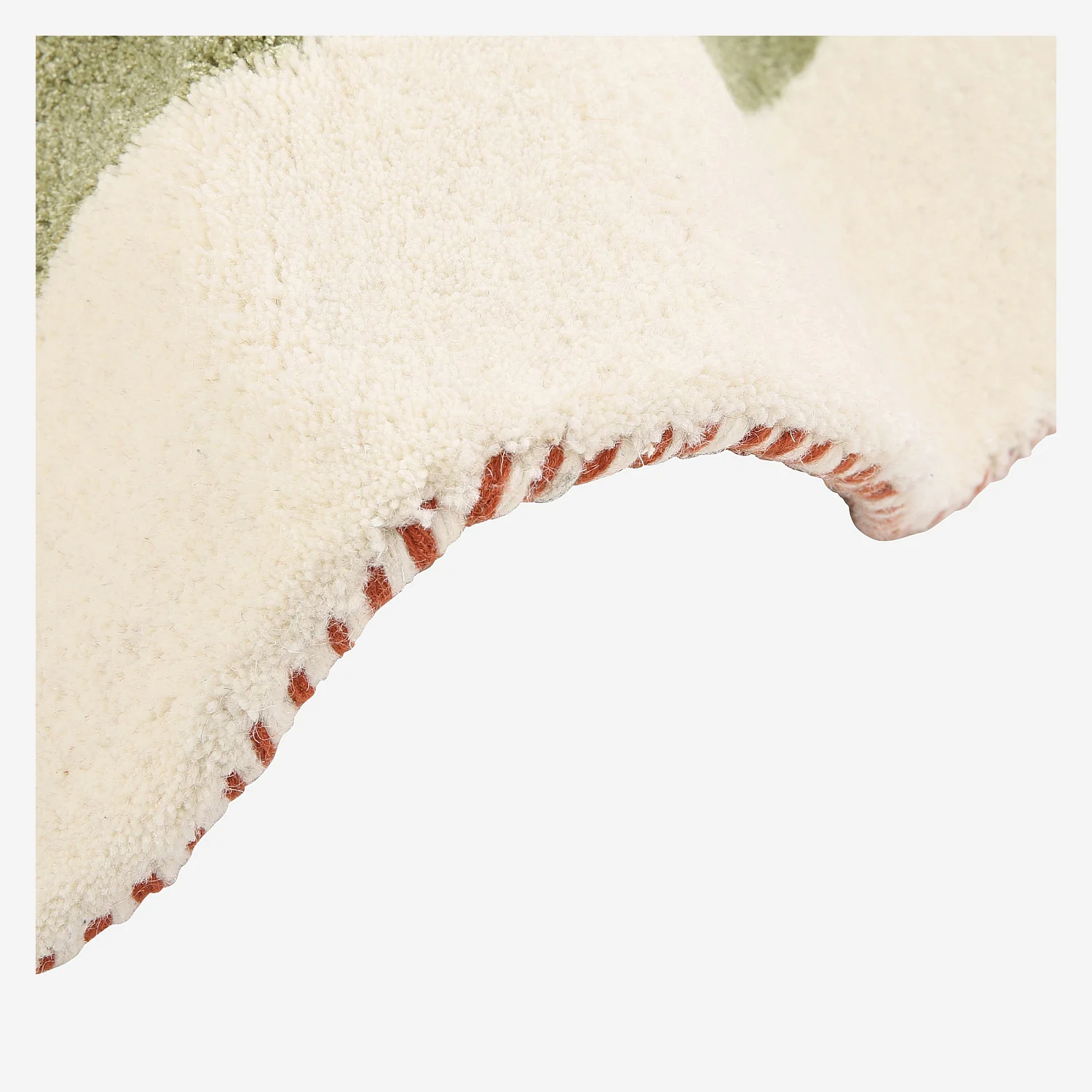 Tappeto rotondo in lana intrecciata 150 cm - Beige - Design di Floriane Jacques - 8