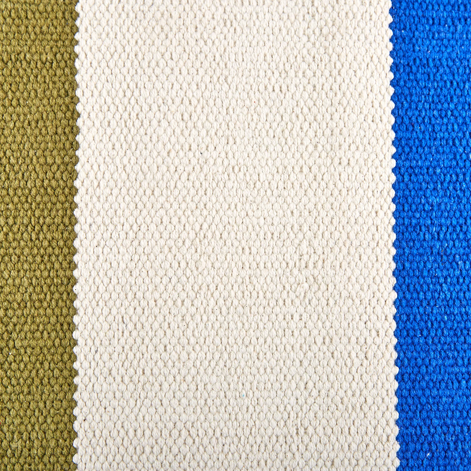 Tappeto in cotone tessuto - 75 x 180 cm - Blu elettrico - Design di Floriane Jacques - 4