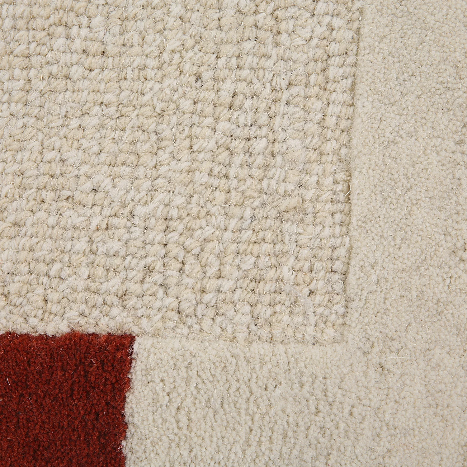 Tappeto in lana a pelo - 170 x 240 cm - Color Avorio - Design di Floriane Jacques - 5