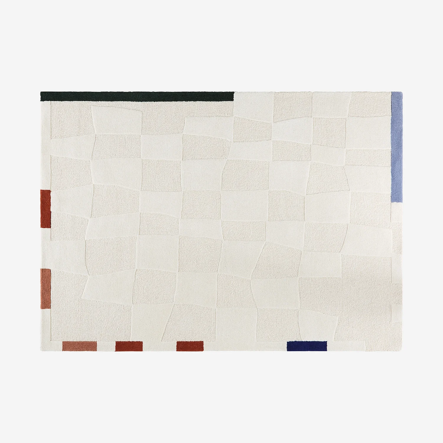 Tappeto in lana a pelo - 170 x 240 cm - Color Avorio - Design di Floriane Jacques - 2