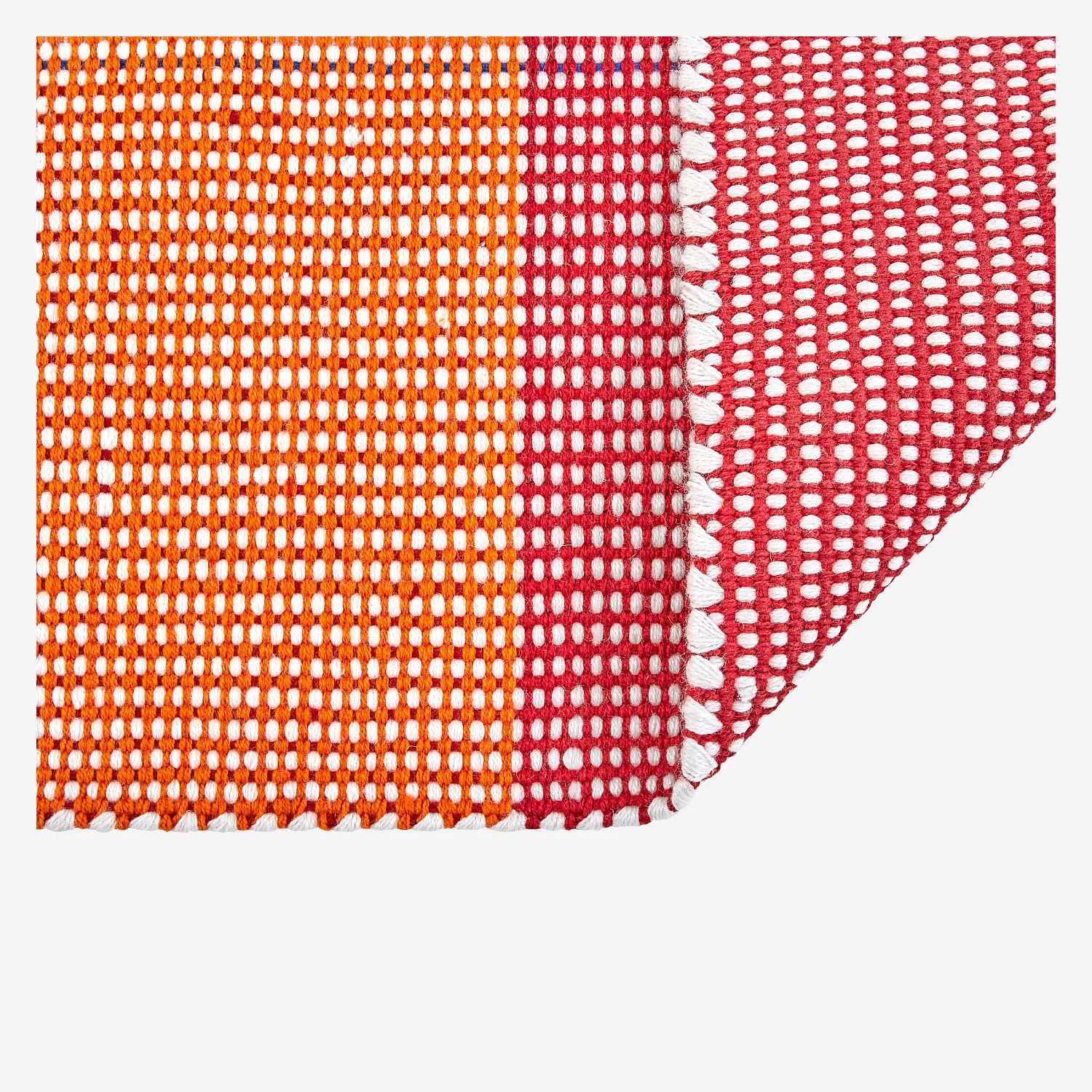 Alfombra tejida - 75 x 180 cm - Naranja - Design by Floriane Jacques - 2