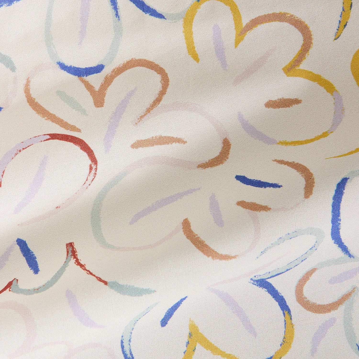 Parure de lit en percale de coton bio - 260 x 240 cm - Motifs à fleurs - Design by Floriane Jacques - 4