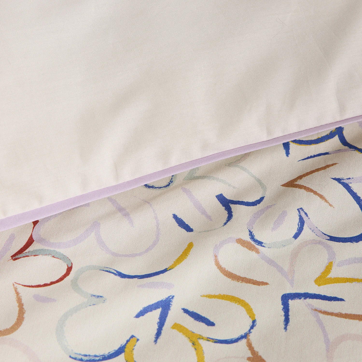 Parure de lit en percale de coton bio - 140 x 200 cm - Motifs à fleurs - Design by Floriane Jacques - 7