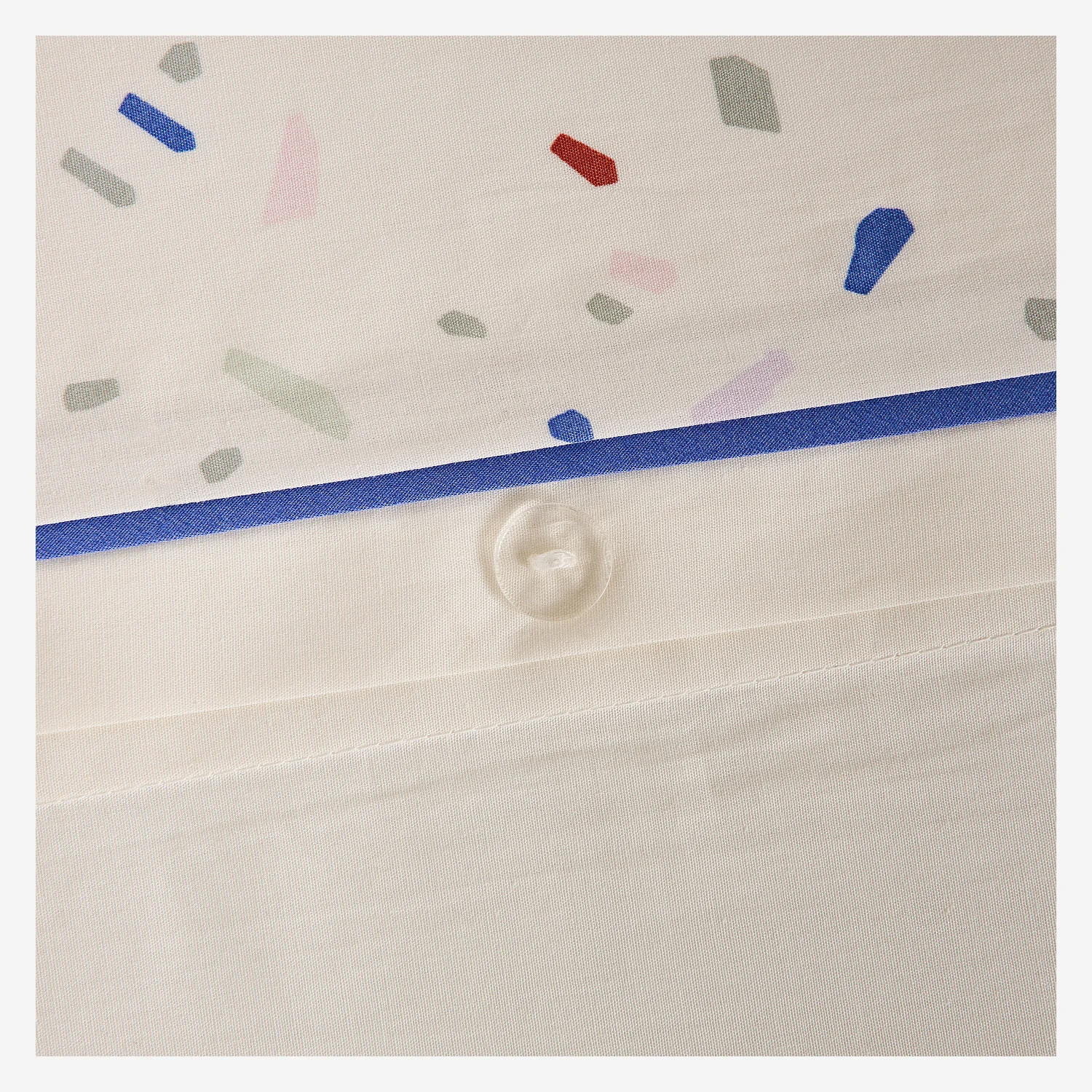 Completo letto in percalle di cotone biologico - 240 x 220 cm - Motivi a pois - Design by Floriane Jacques - 4