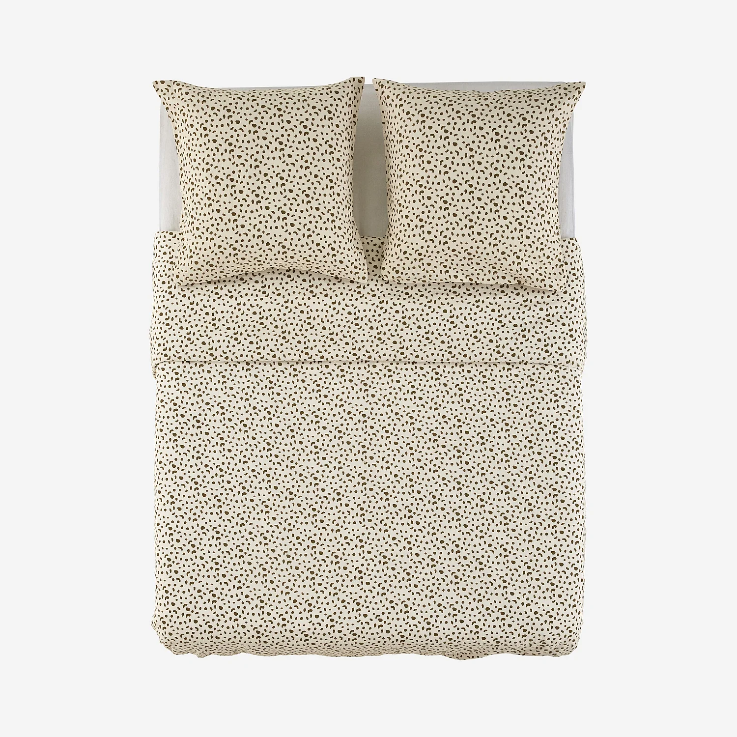 Parure da letto in doppia garza di cotone - 240 x 220 cm - Bronzo - Design by Floriane Jacques - 7