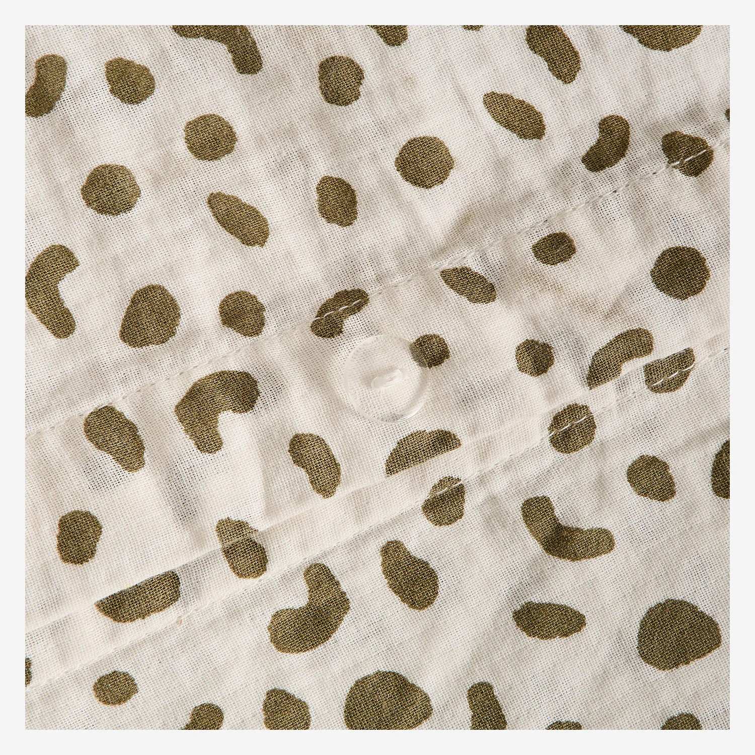 Parure de lit en double gaze de coton - 260 x 240 cm - Bronze - Design by Floriane Jacques - 4