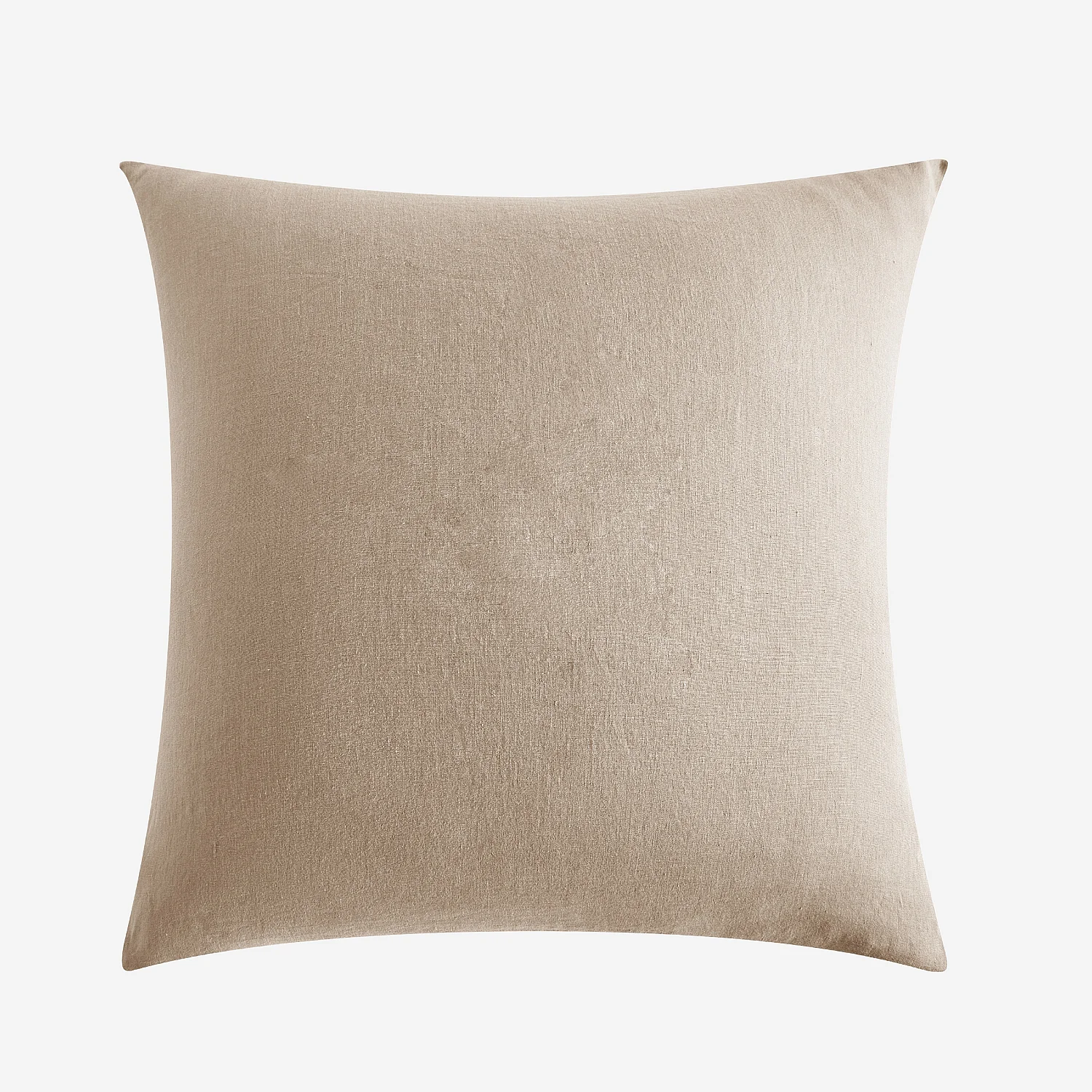 Taie d'oreiller en lin - 65 x 65cm - Naturel - 2