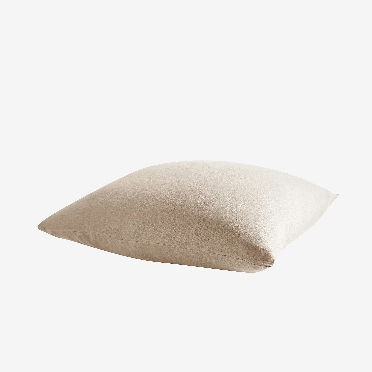 Taie d'oreiller en lin - 65 x 65cm - Naturel - 6