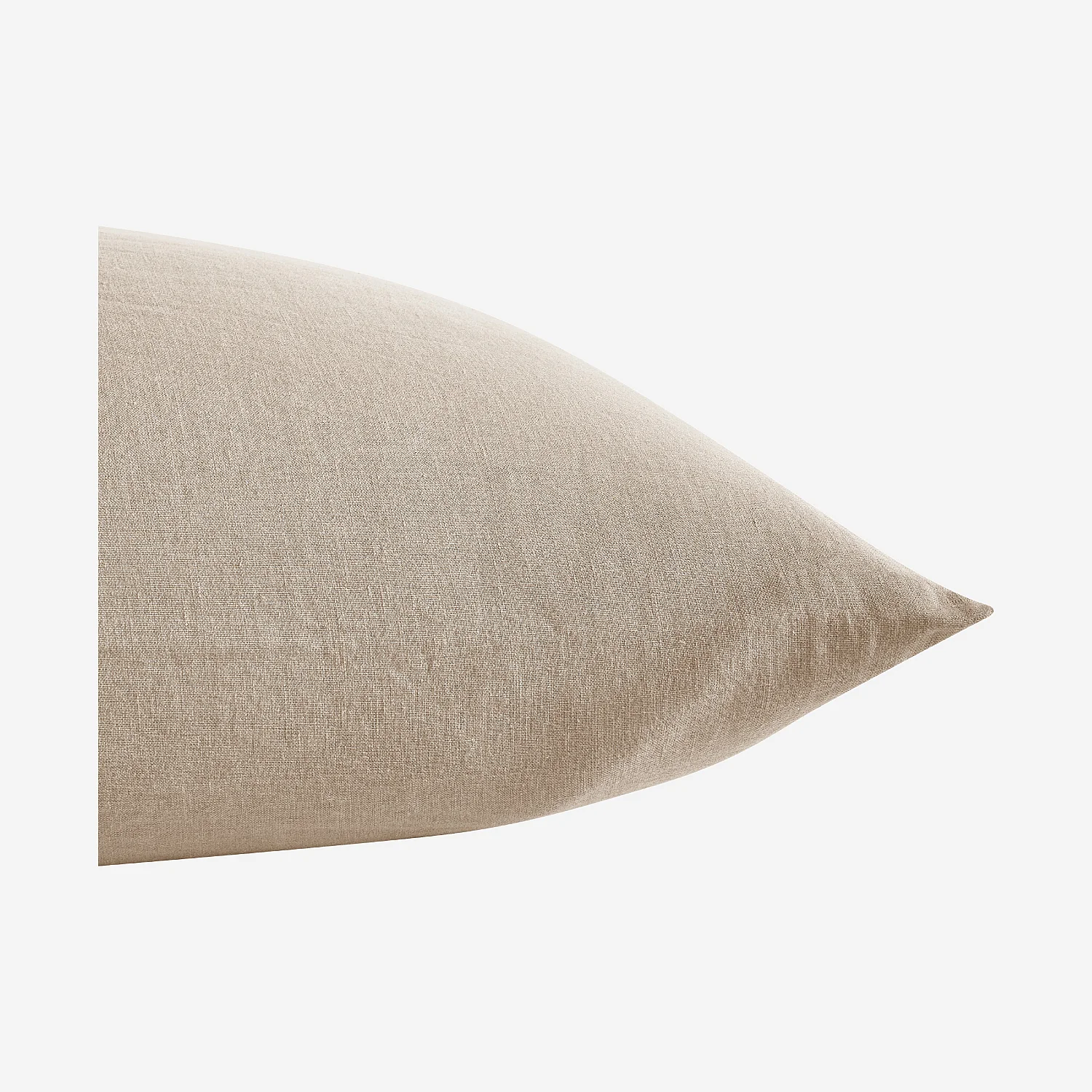 Taie d'oreiller en lin - 65 x 65cm - Naturel - 4