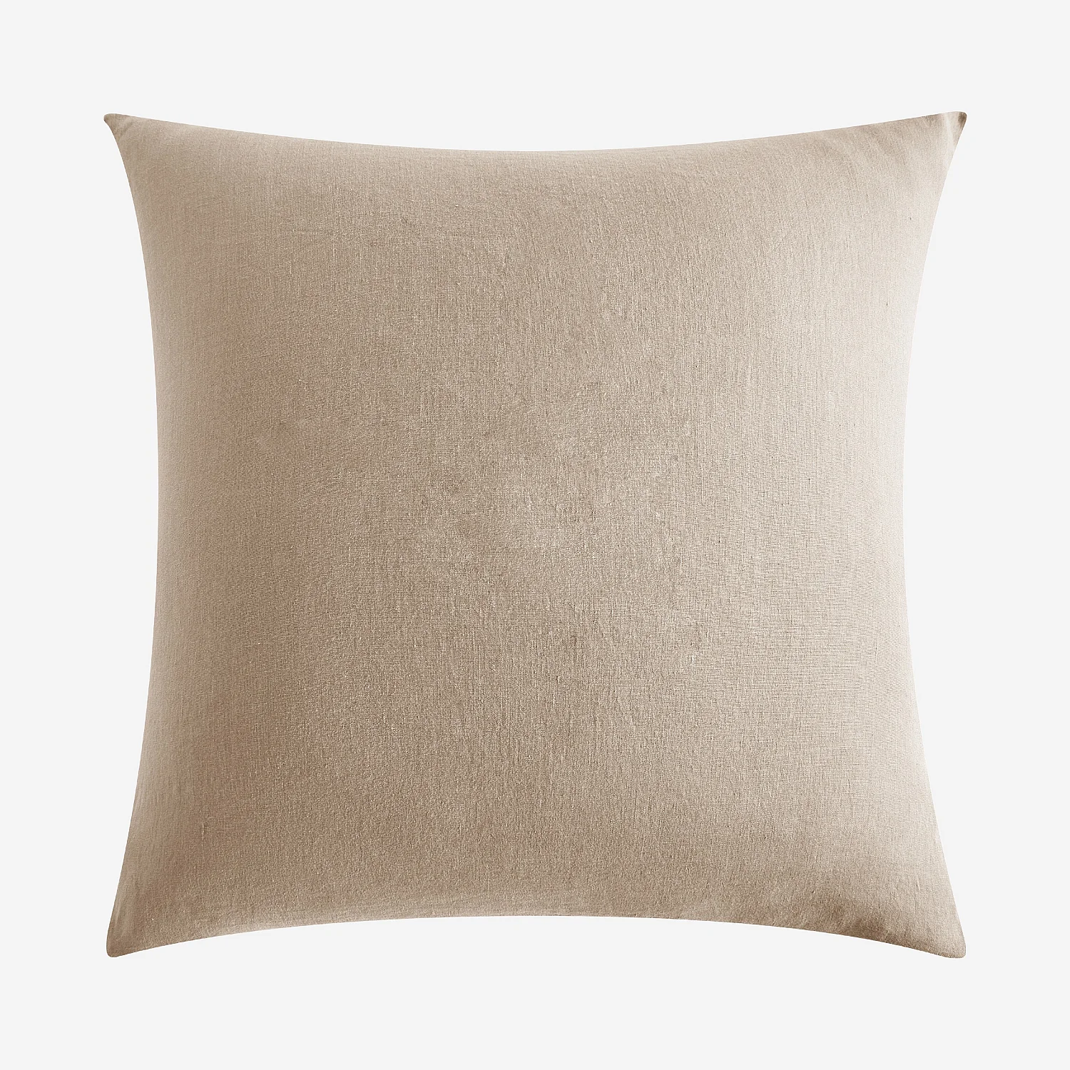 Taie d'oreiller en lin - 65 x 65cm - Naturel - 2