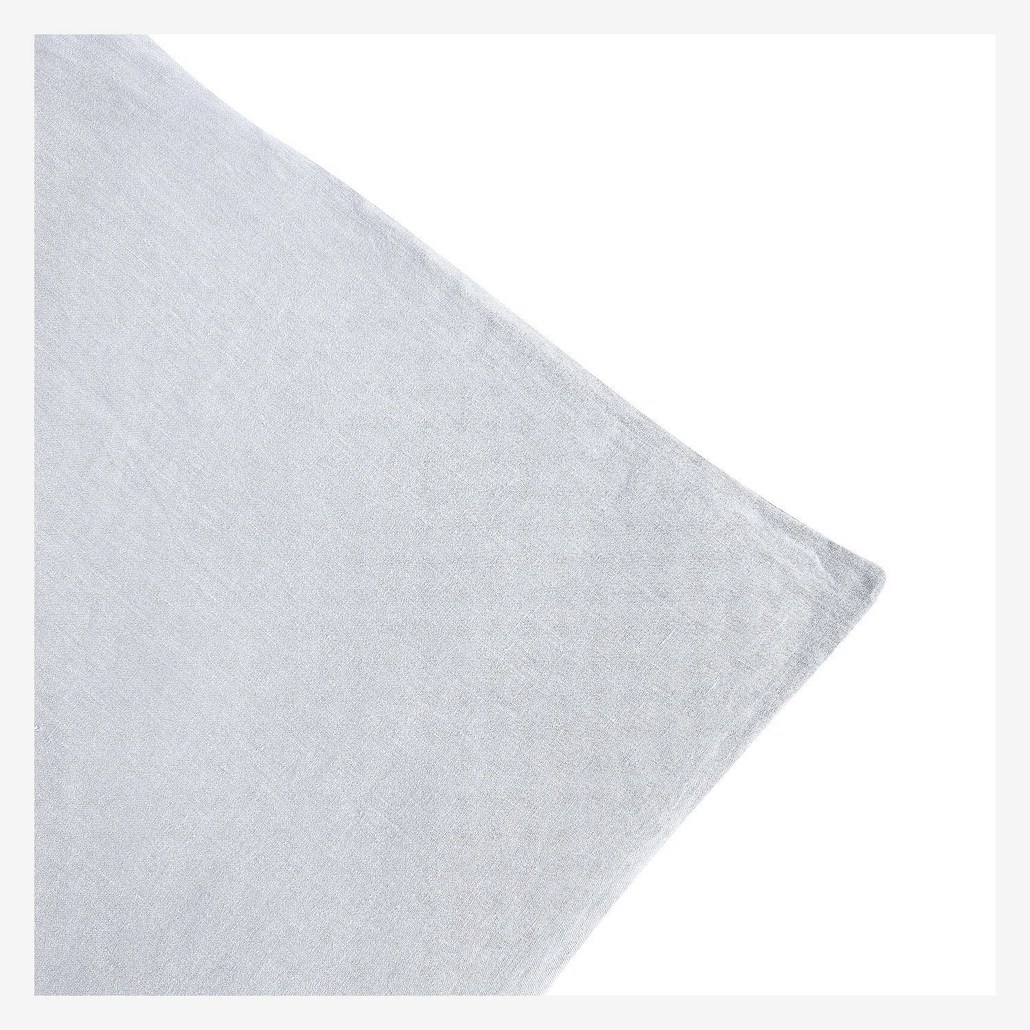 Housse de couette en lin - 260 x 240 cm - Blanc - 4