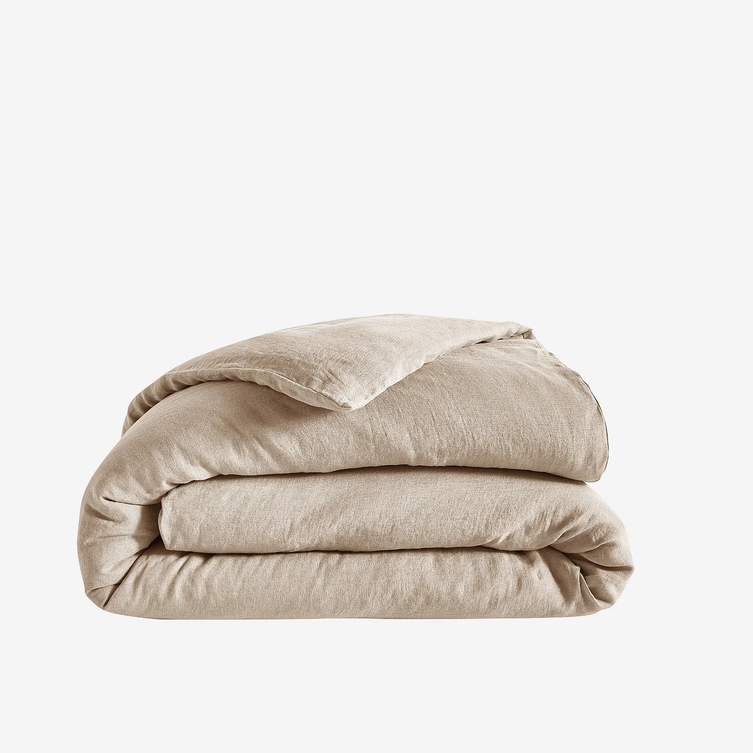 Housse de couette en lin - 240 x 220 cm - Naturel - 2