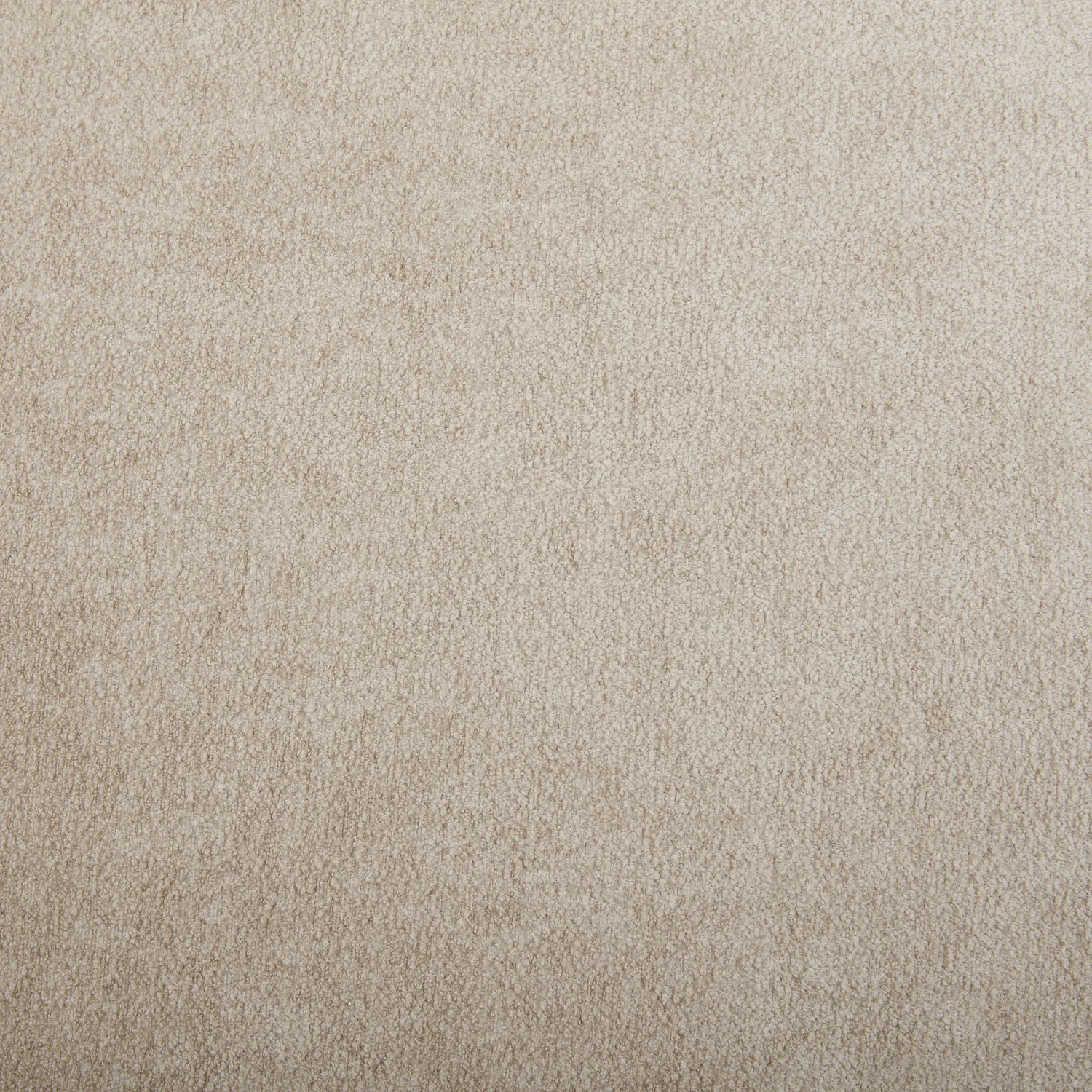 Canapé 4 places capitonné en tissu avec dossier avance-recule - Crème - 4