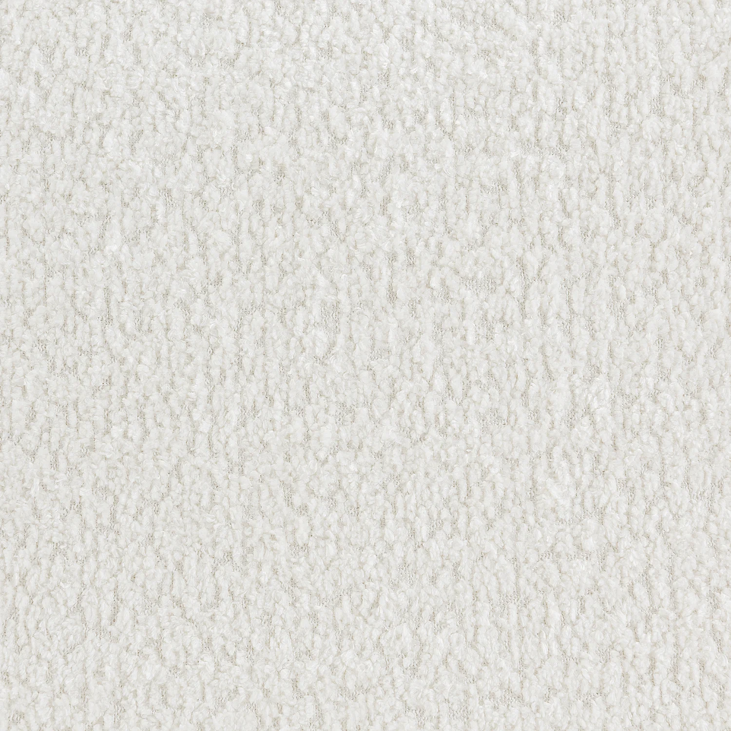 Fauteuil van bouclé stof - Wit - 4