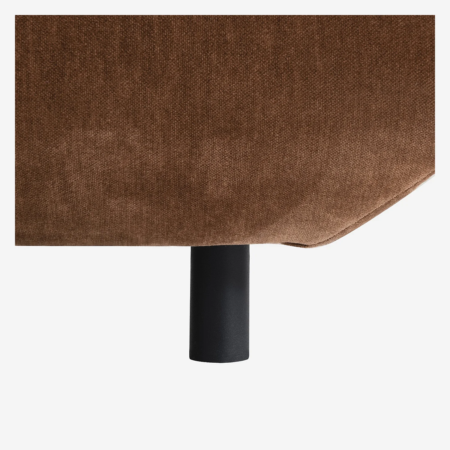 4-zitsbank van stof - Koperbruin - 5