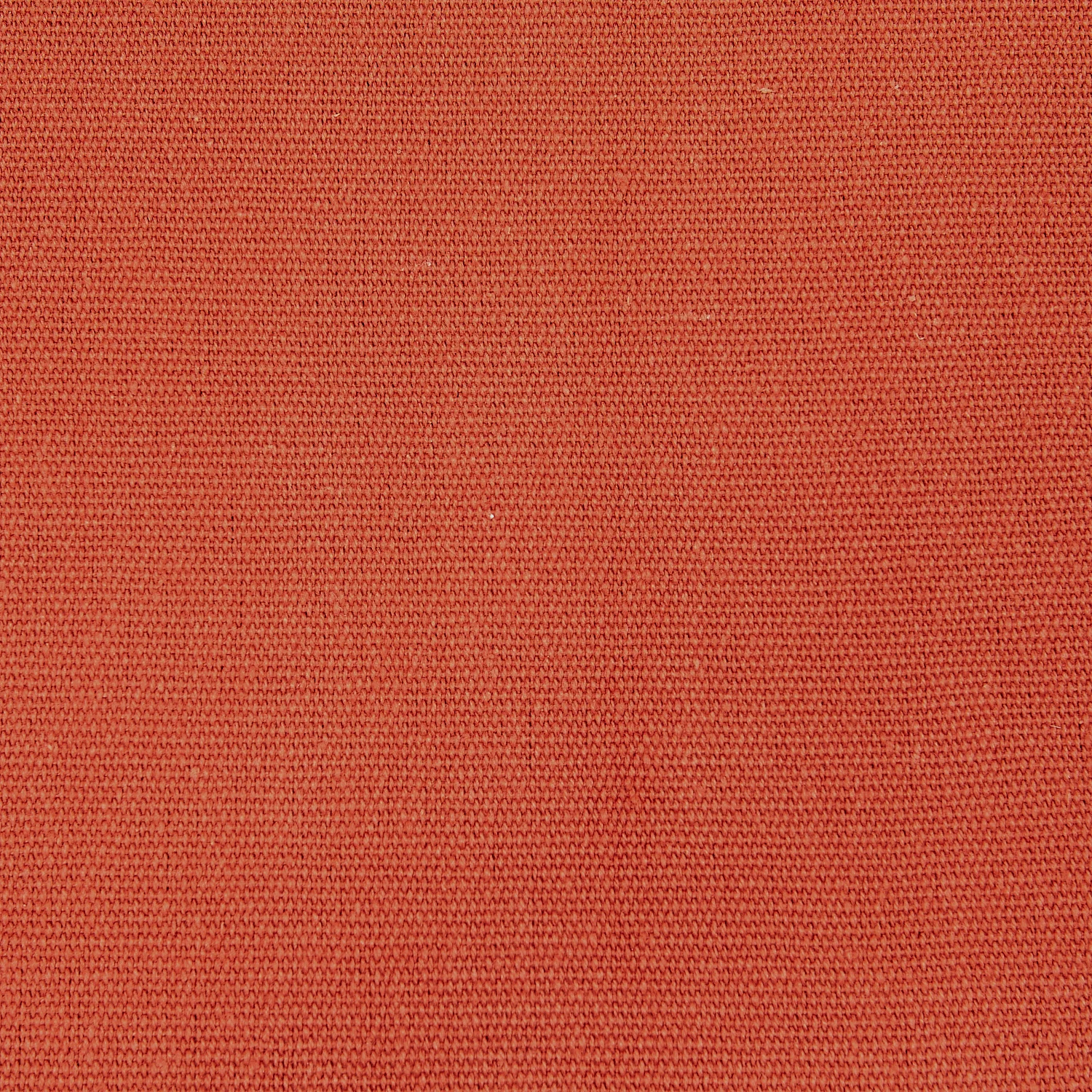 Chilienne en chêne et toile en coton avec repose-pieds - Orange brique - 3