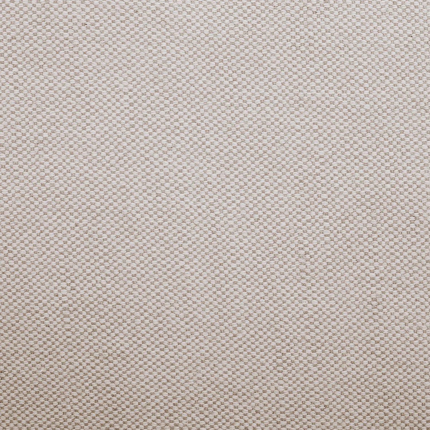 Fauteuil déhoussable en coton et lin - Sable blanc - 3