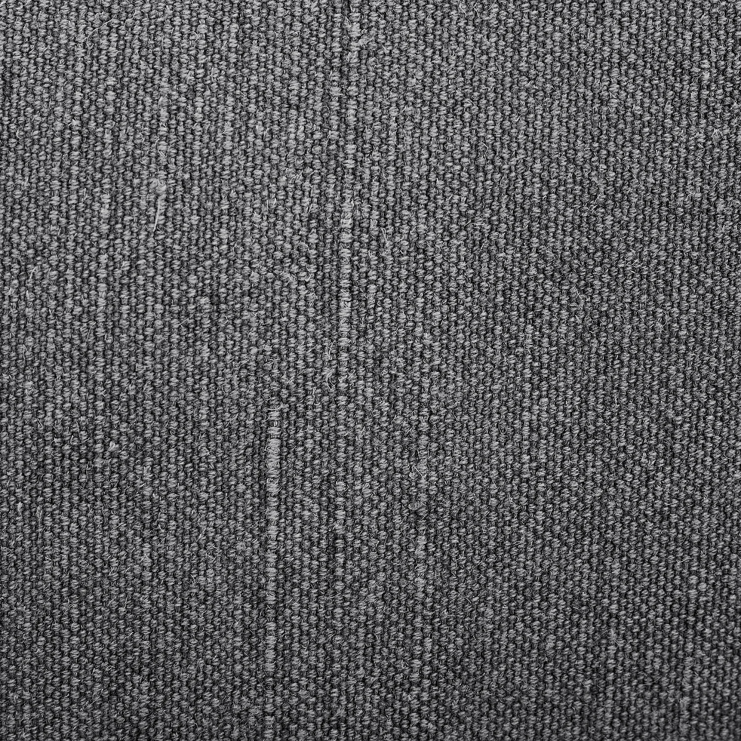 Fauteuil déhoussable en coton et lin - Gris ardoise - 3