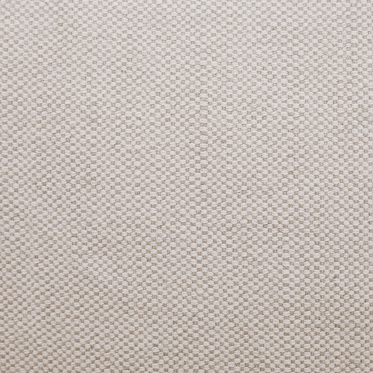 Canapé 2 places déhoussable en coton et lin garni de plumes - Sable blanc - 4