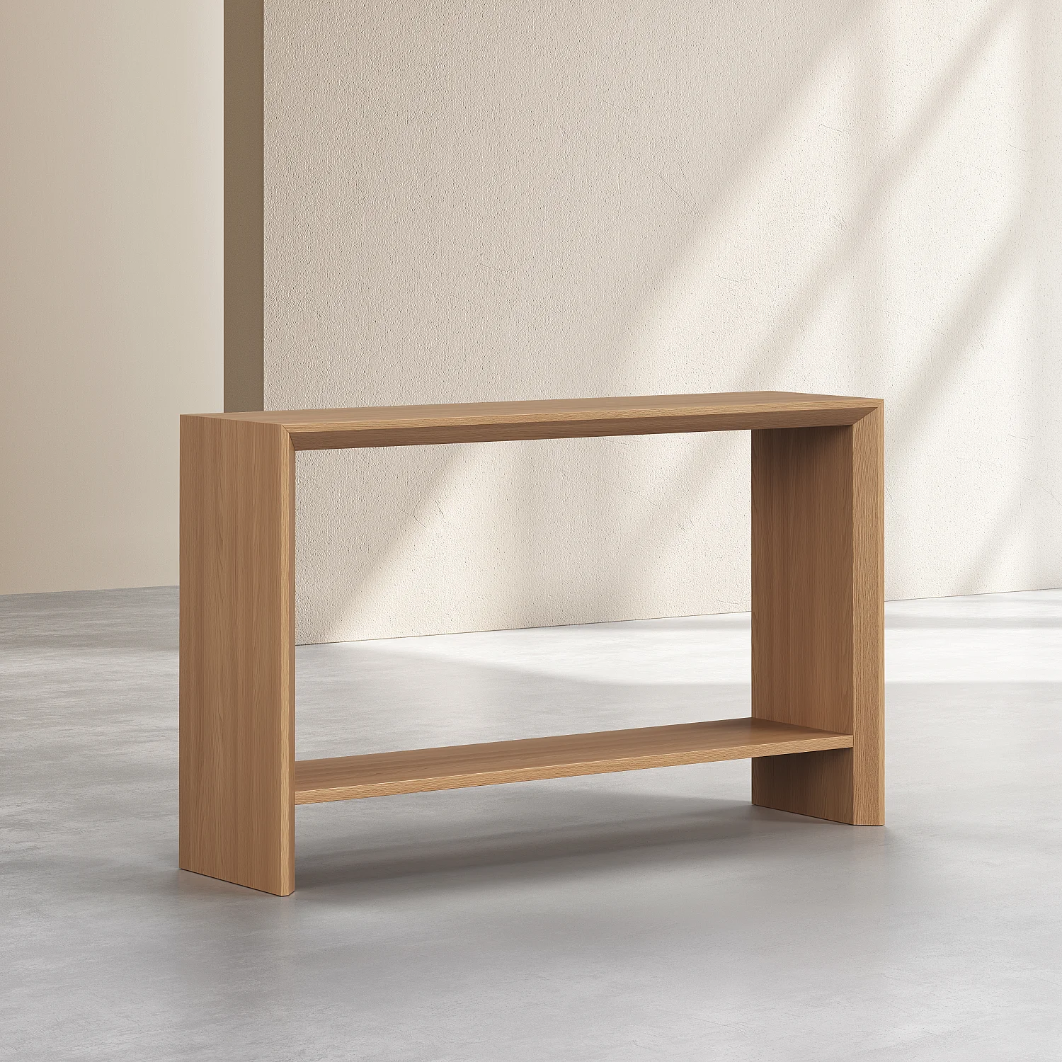 Console en chêne - Naturel - 3