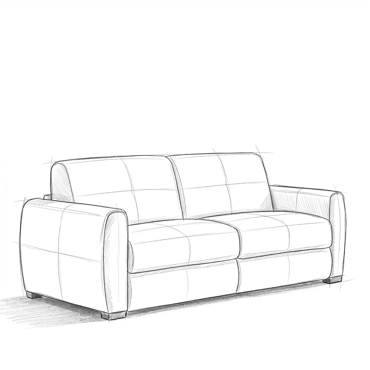 Canapé convertible 2 places - Couchage 140 cm - Matelas 16 cm - Tissu chenille déperlant Lugano - Vert olive - 7