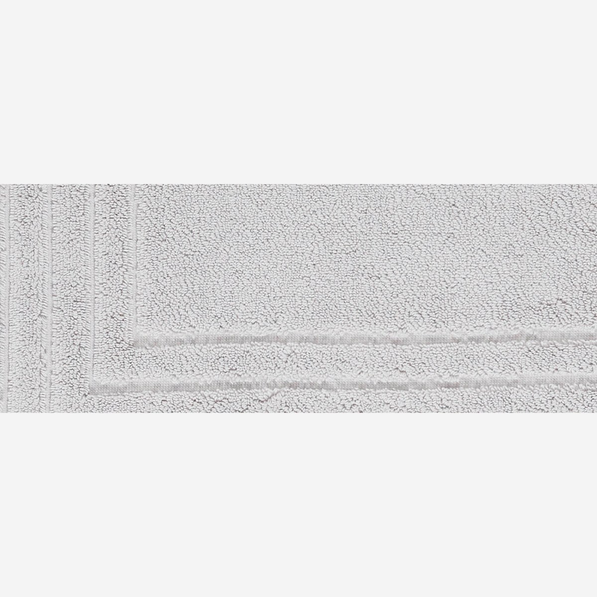 Etretat - Alfombra de baño 50 x85 cm gris claro - Habitat