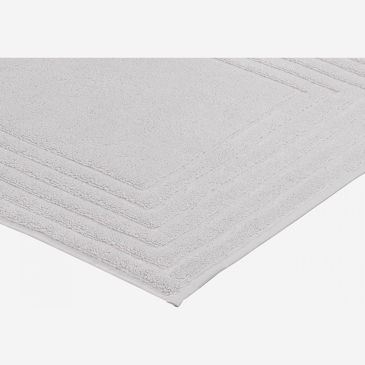 Etretat - Alfombra de baño 50 x85 cm gris claro - Habitat