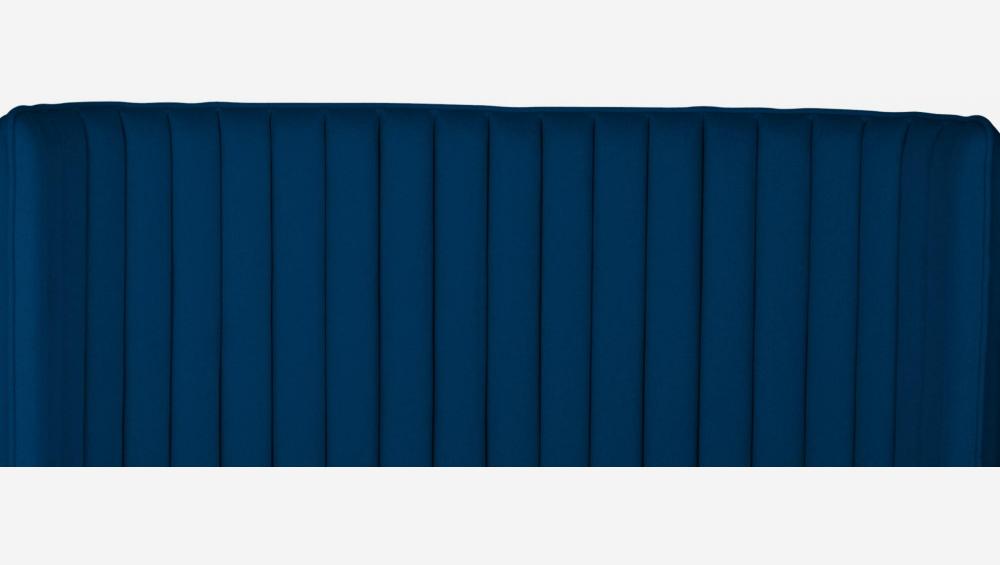 Tête de lit en laine 244 x 120 cm - Bleu