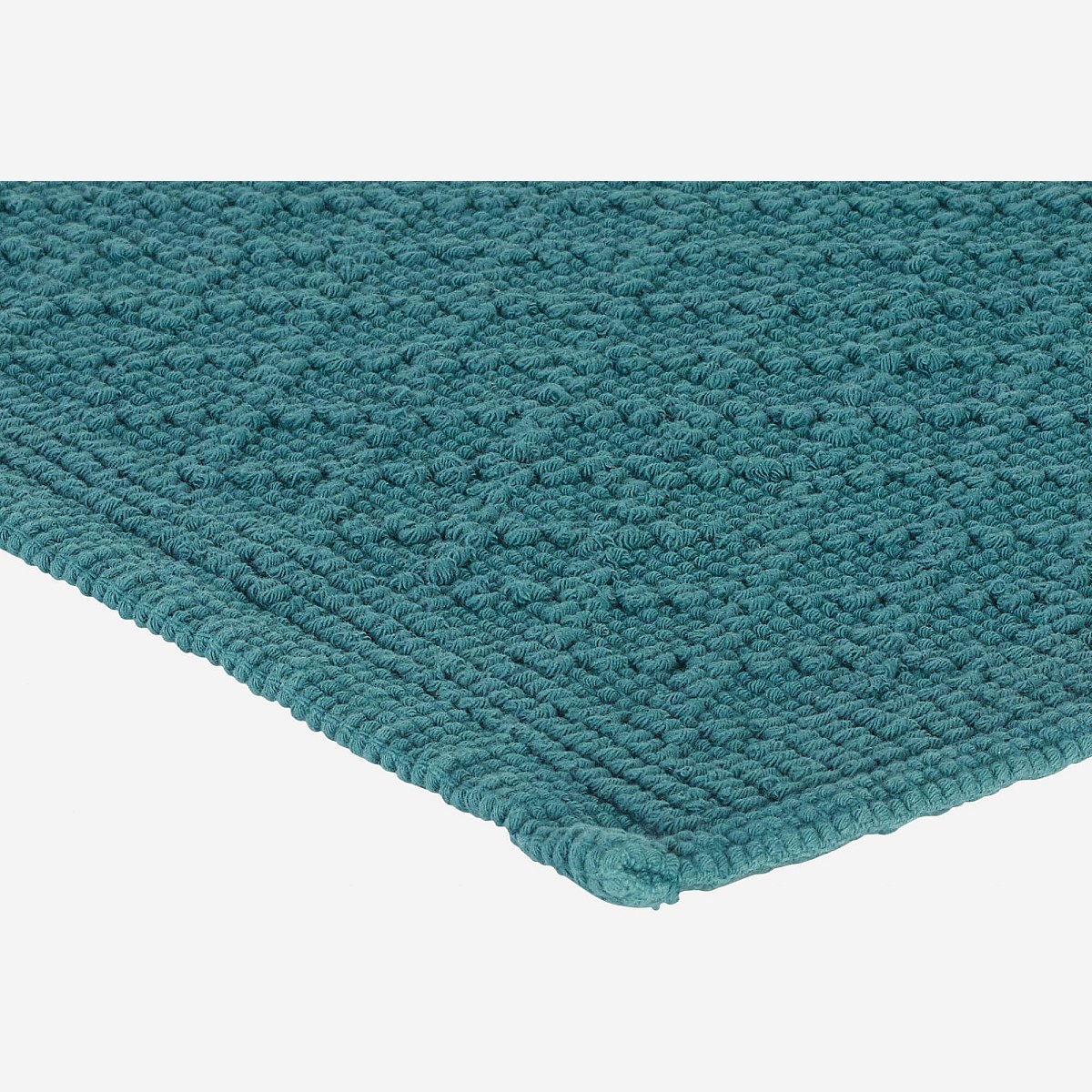 Mina - Alfombra de baño - 50 x 70 cm - Verde oscuro - Habitat - Habitat