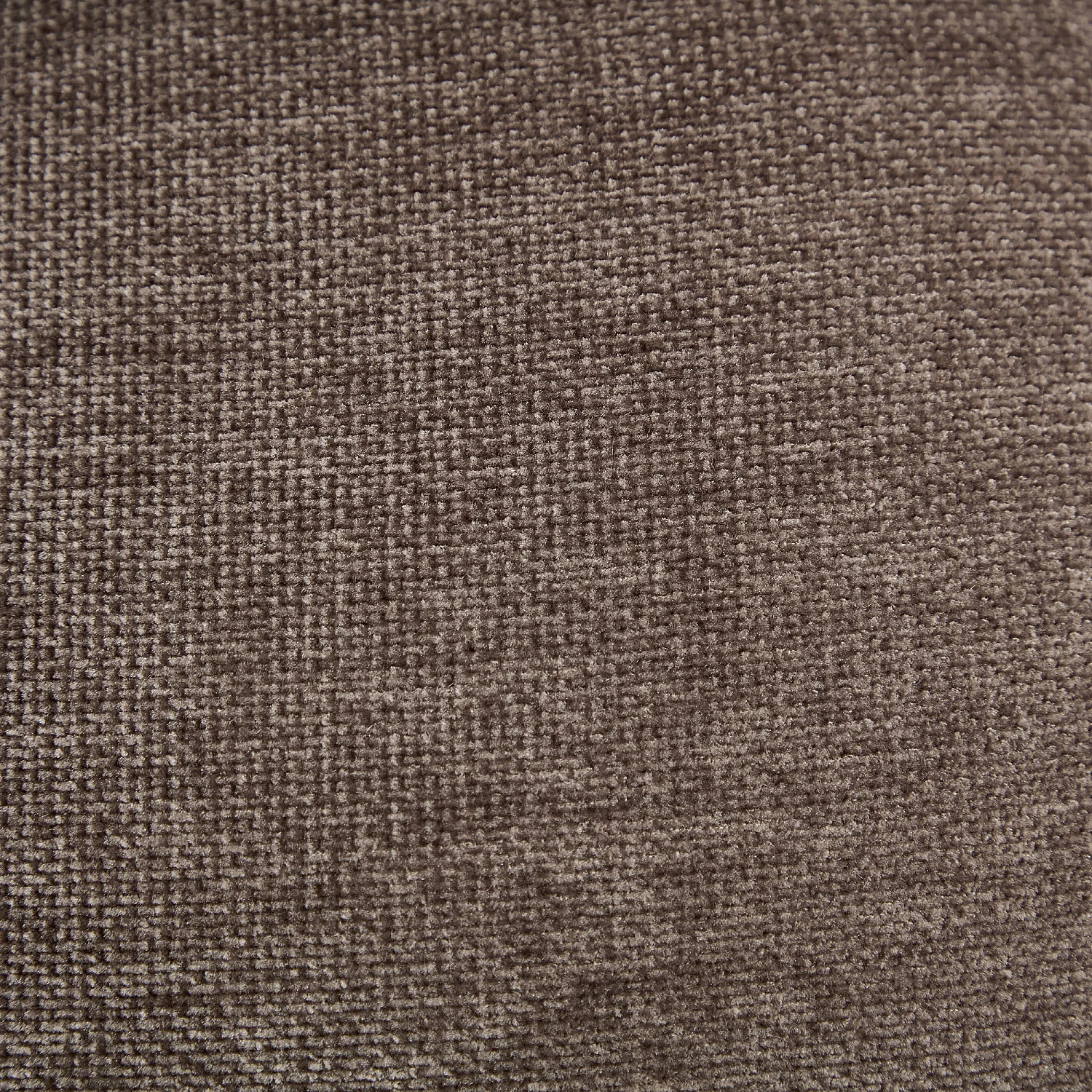 Sillón giratorio en tejido y metal cromado - Topo - 5