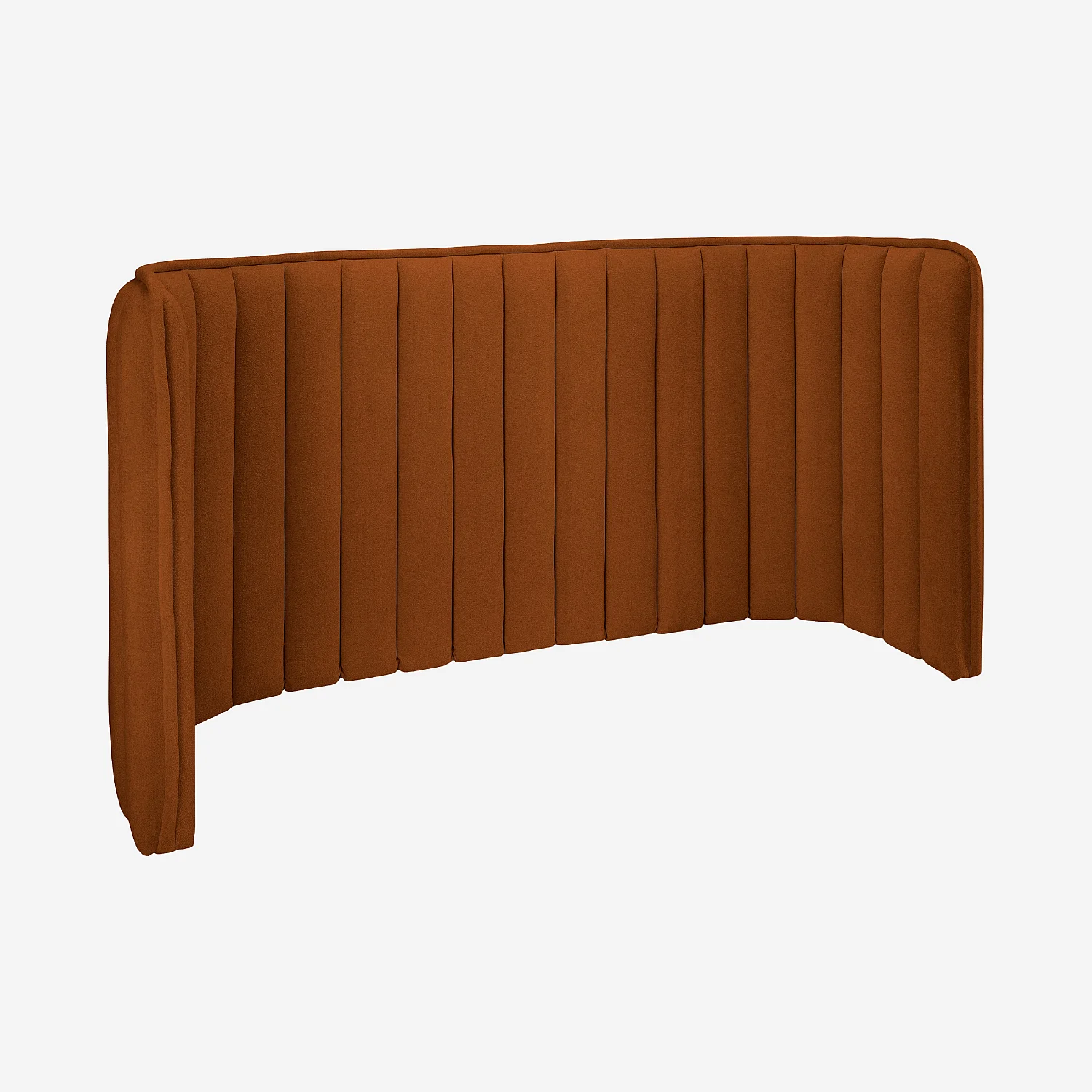 Tête de lit en tissu 244 x 102 cm - Terracotta - 3