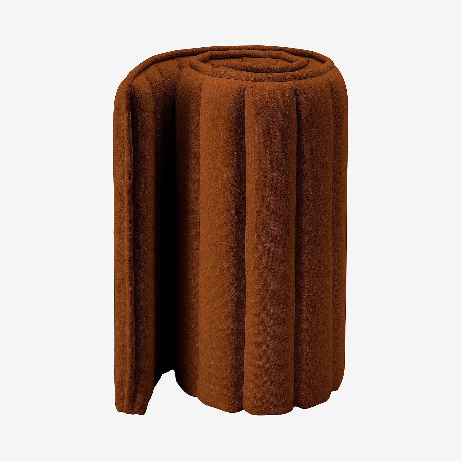 Tête de lit en tissu 244 x 102 cm - Terracotta - 7
