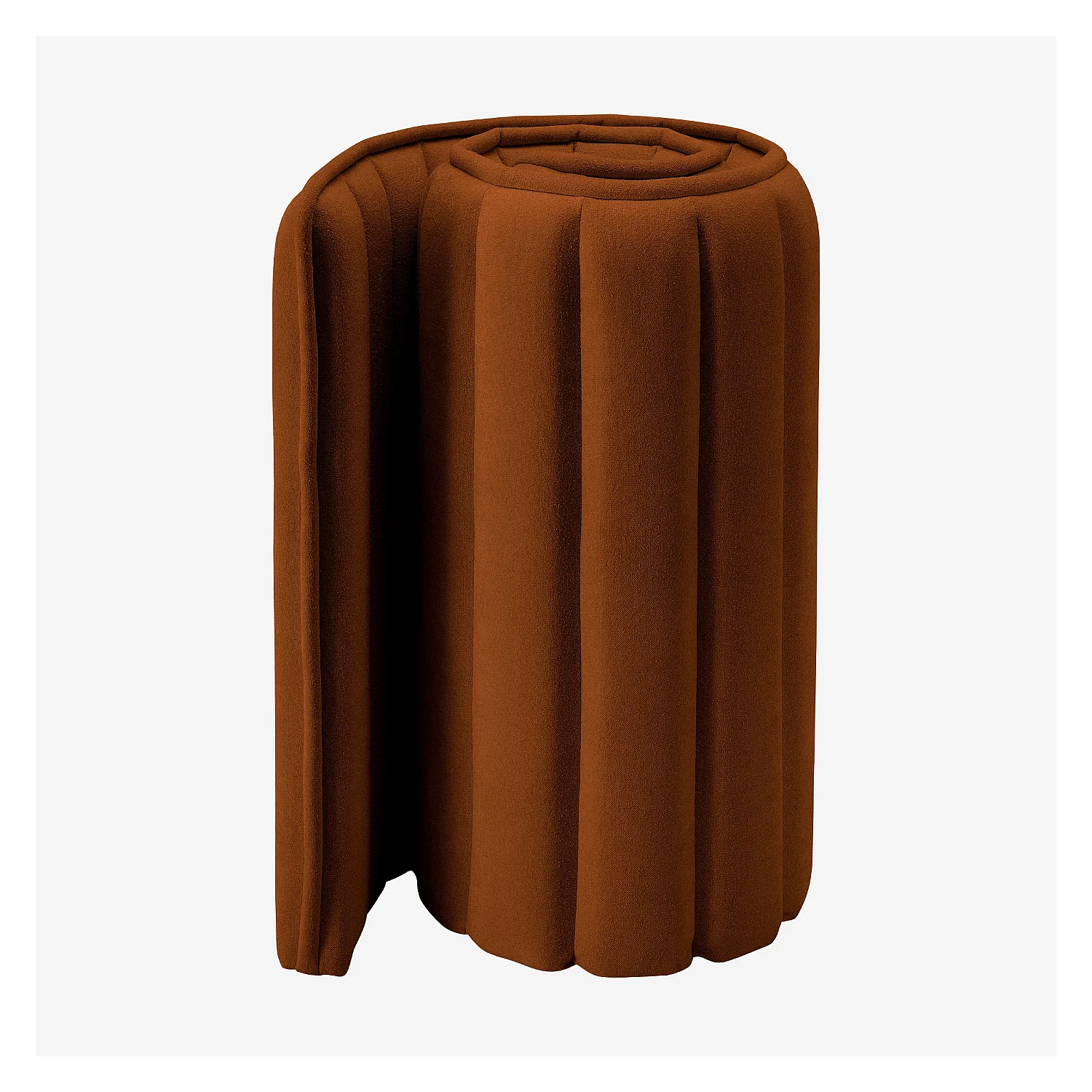 Tête de lit en tissu 244 x 102 cm - Terracotta - 8