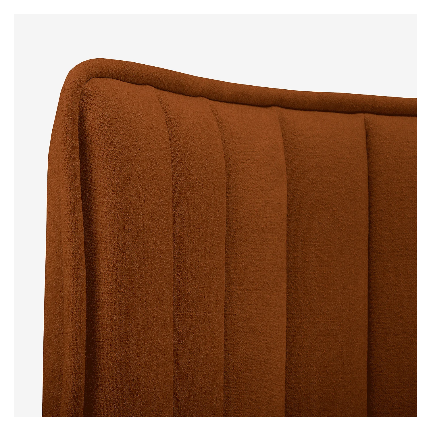 Tête de lit en tissu 244 x 102 cm - Terracotta - 3