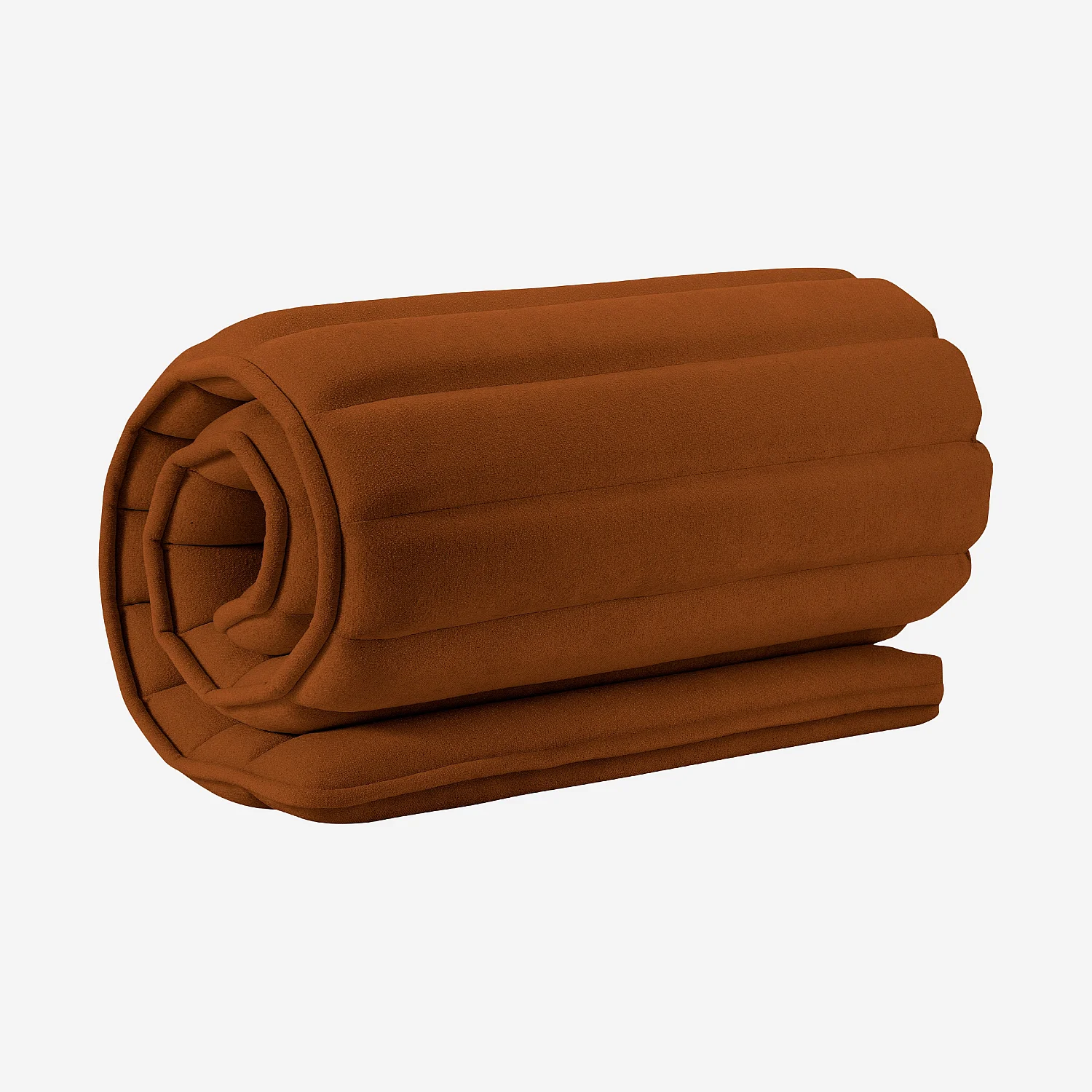 Tête de lit en tissu 244 x 102 cm - Terracotta - 8