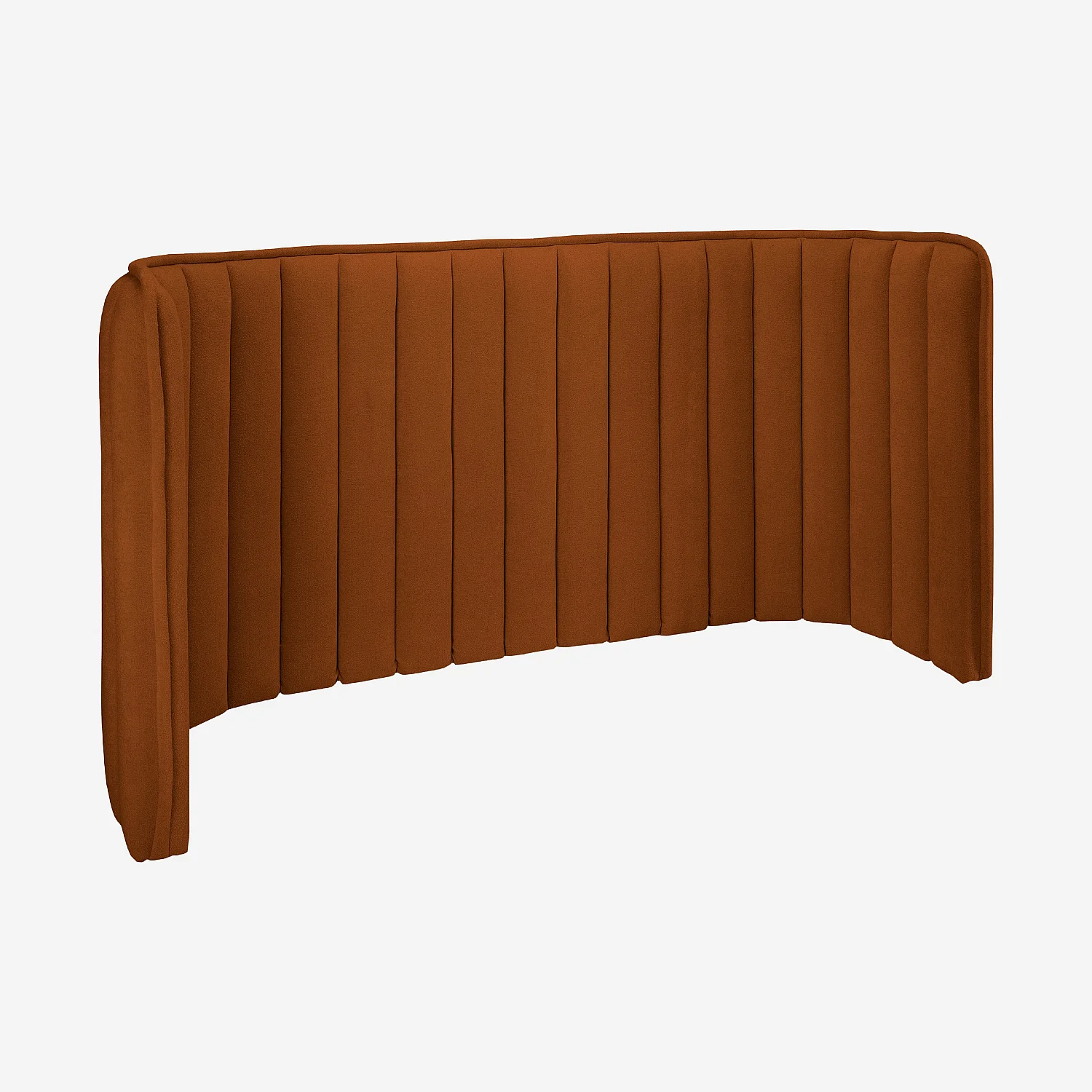 Tête de lit en tissu 244 x 102 cm - Terracotta - 3
