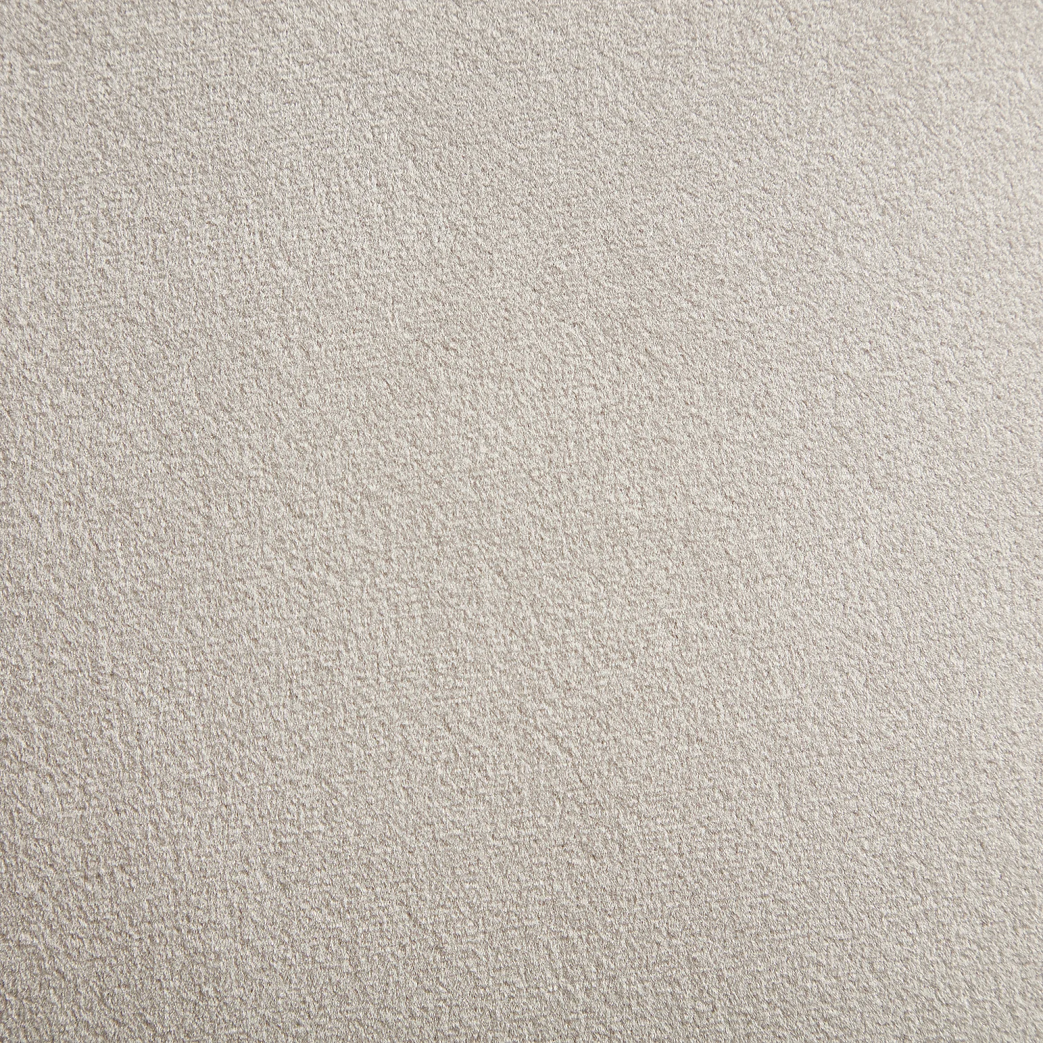 Poltrona girevole imbottita in tessuto e metallo cromato - Crema - 5